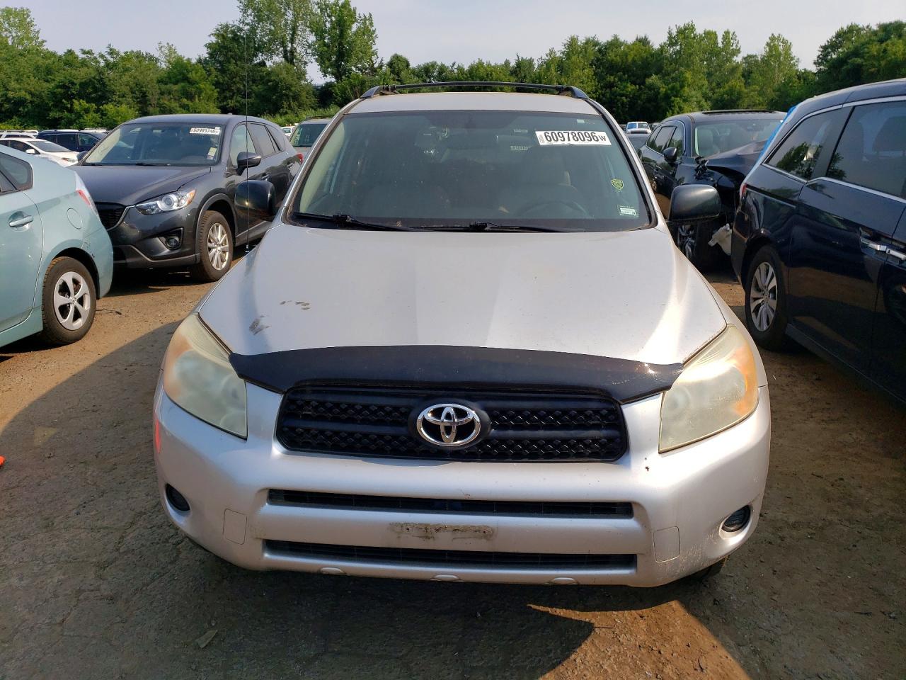 2007 Toyota Rav4 Base Silver vin: JTMBD33V976031194