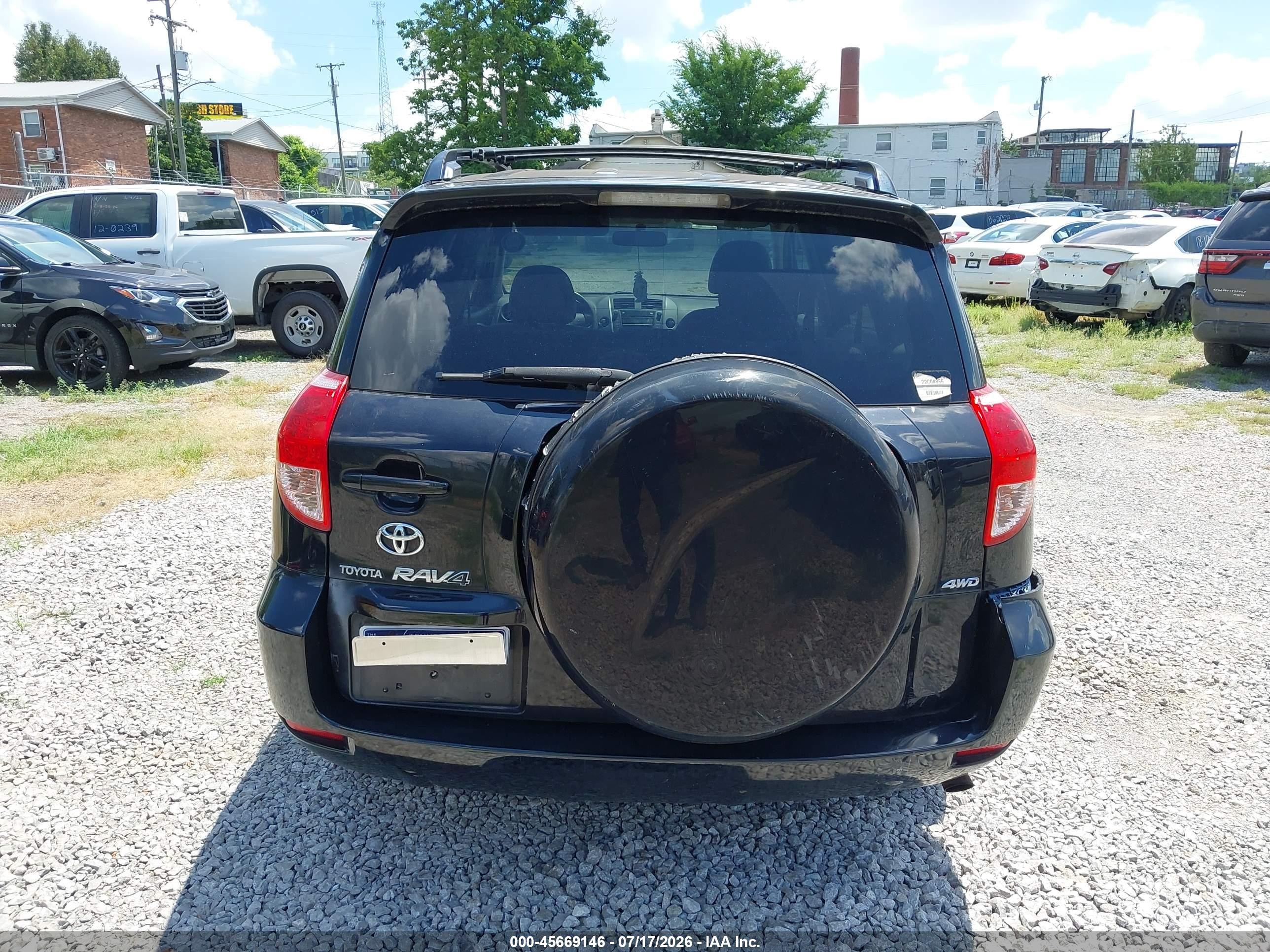 2007 Toyota Rav4   Black vin: JTMBD33V976031924