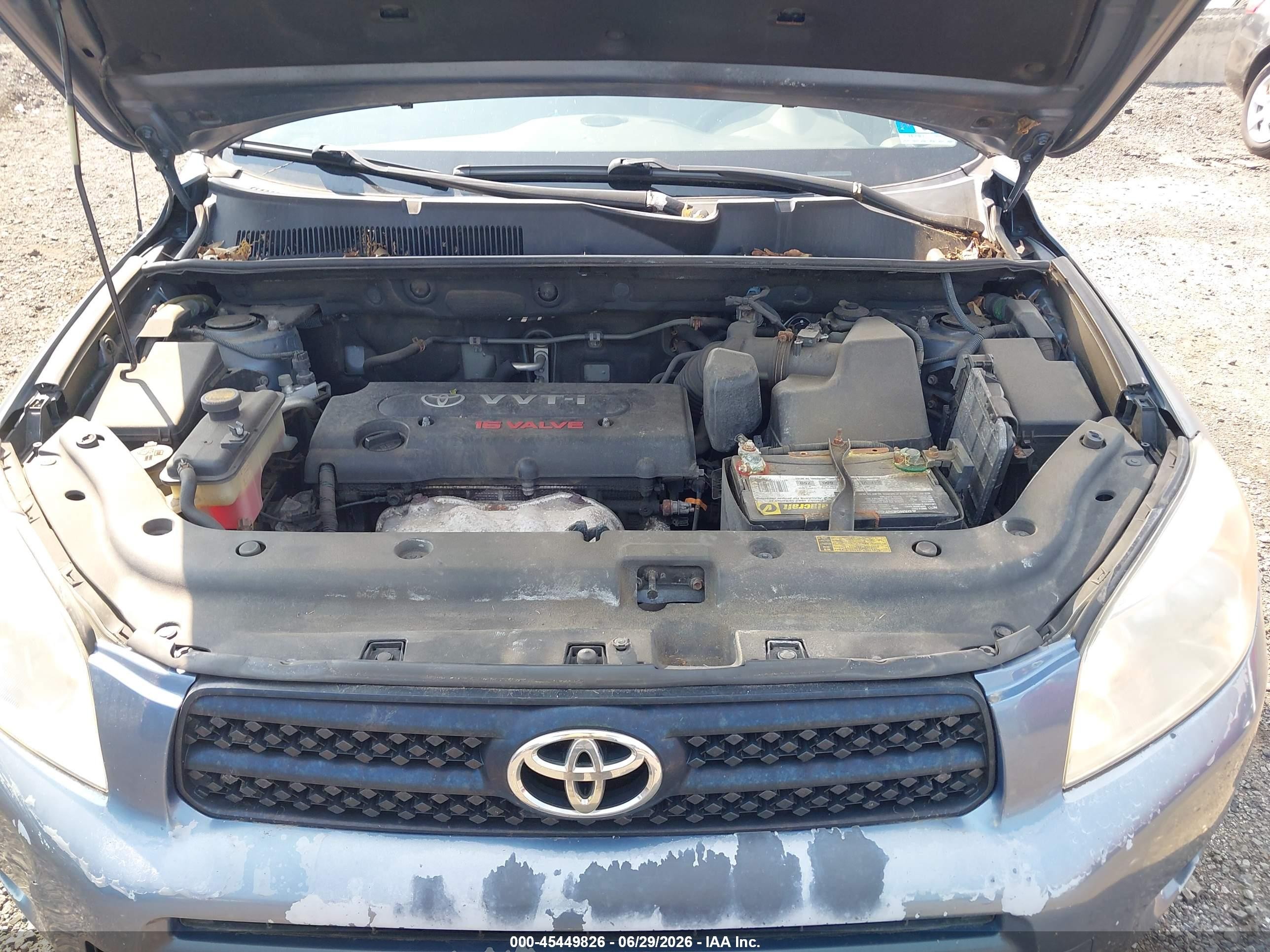 2007 Toyota Rav4   Light Blue vin: JTMBD33V976050635