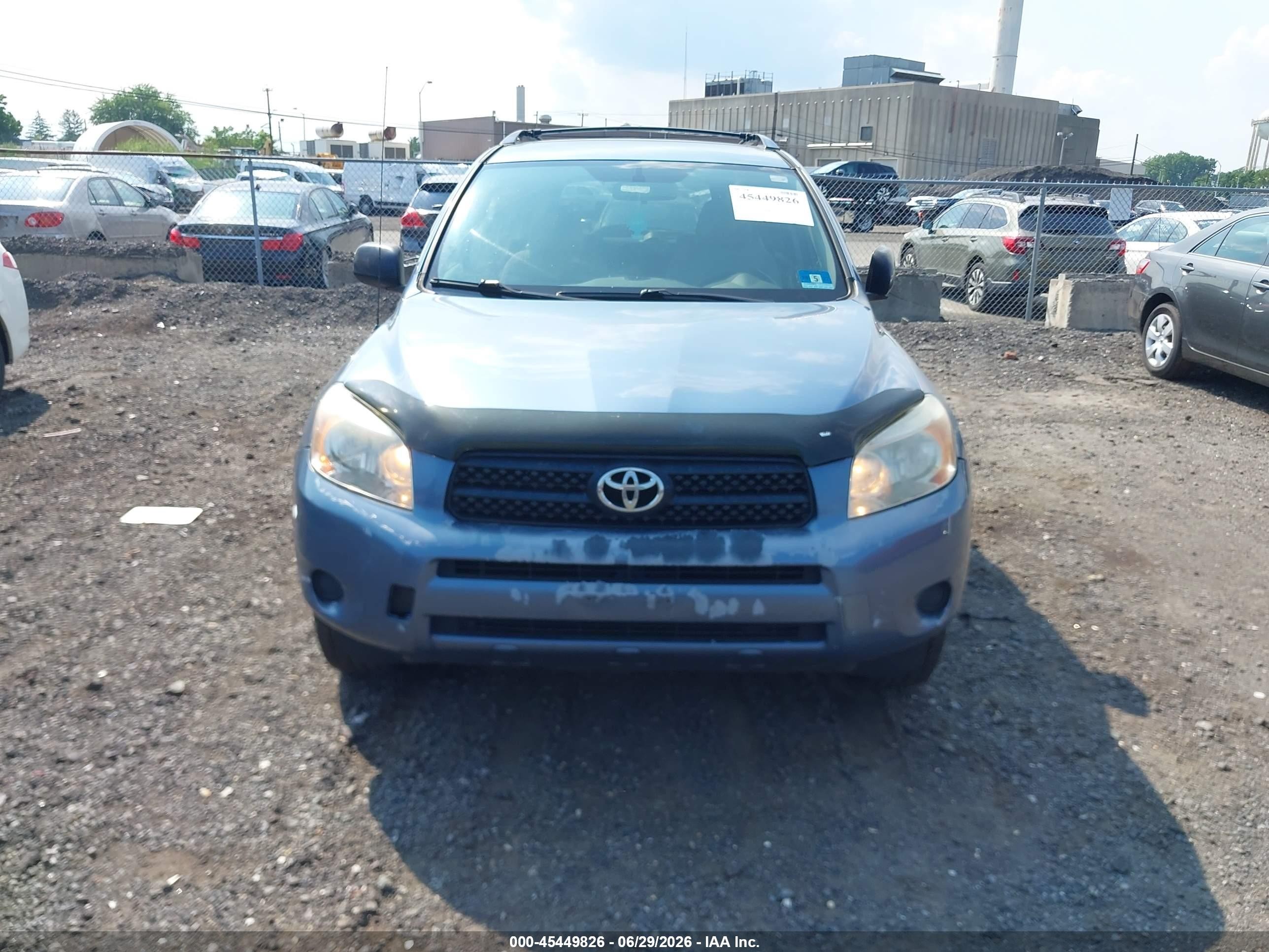 2007 Toyota Rav4   Light Blue vin: JTMBD33V976050635