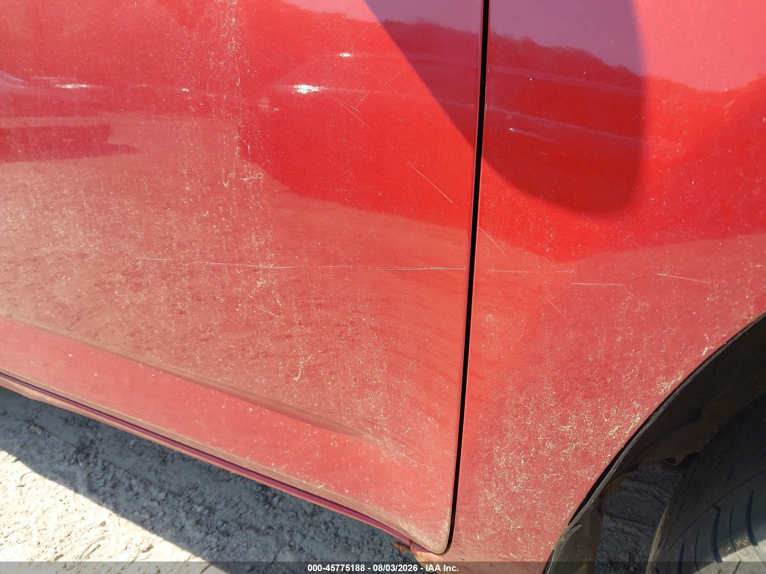 2007 Toyota Rav4   Красный vin: JTMBD33V976053602