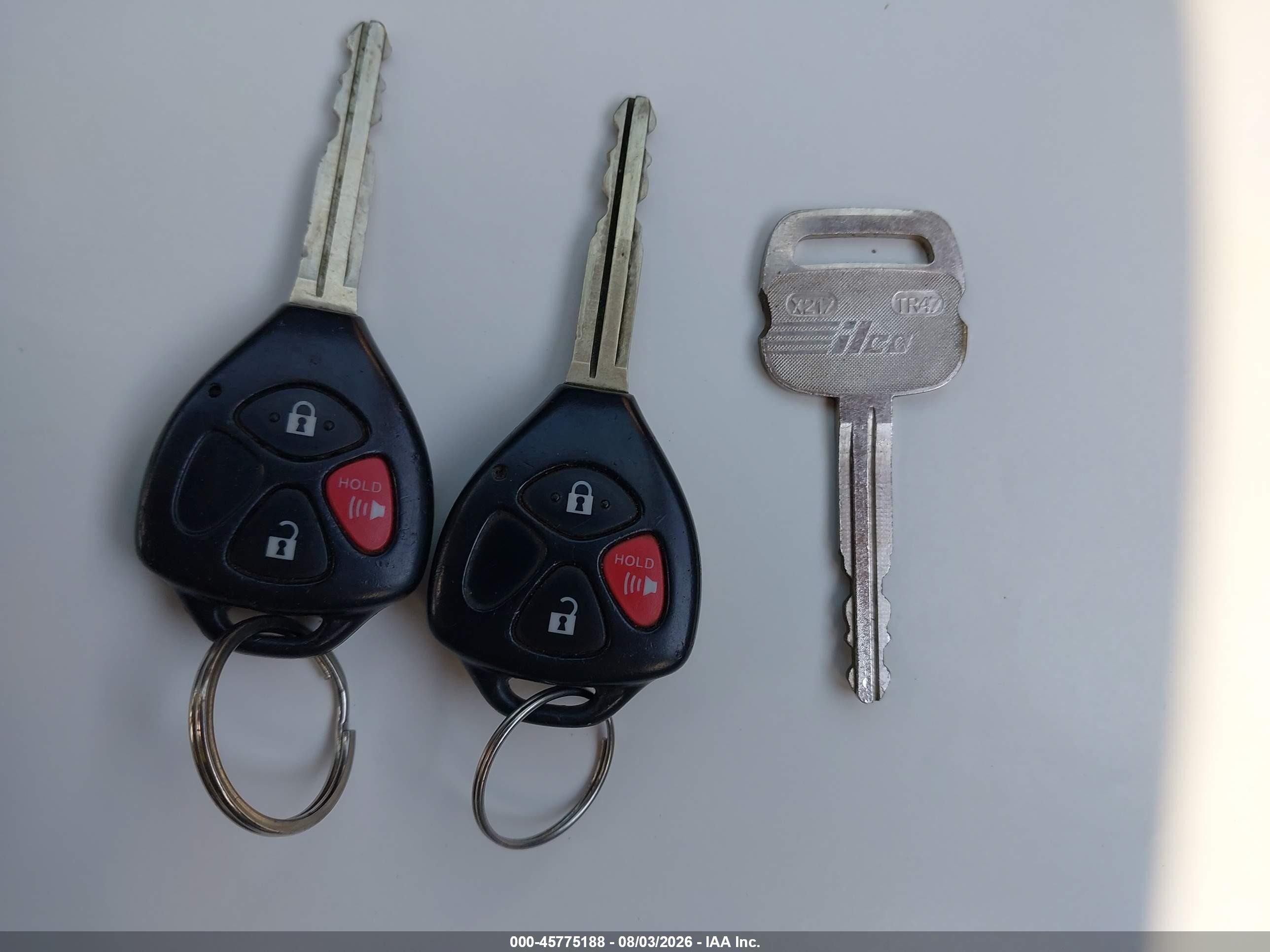 2007 Toyota Rav4   Красный vin: JTMBD33V976053602