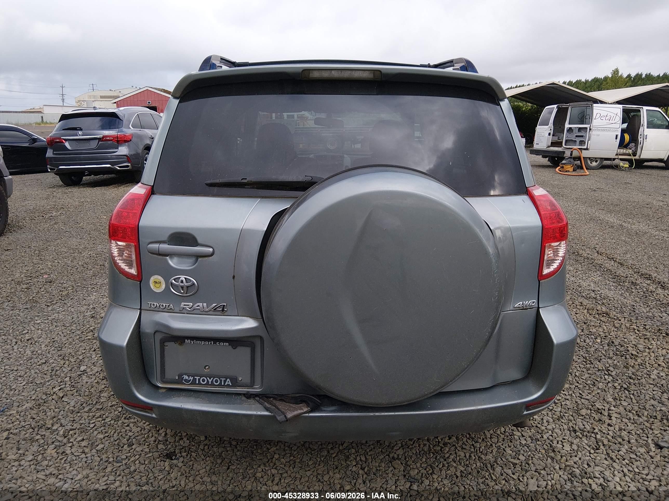 2008 Toyota Rav4   Blue vin: JTMBD33V985147888