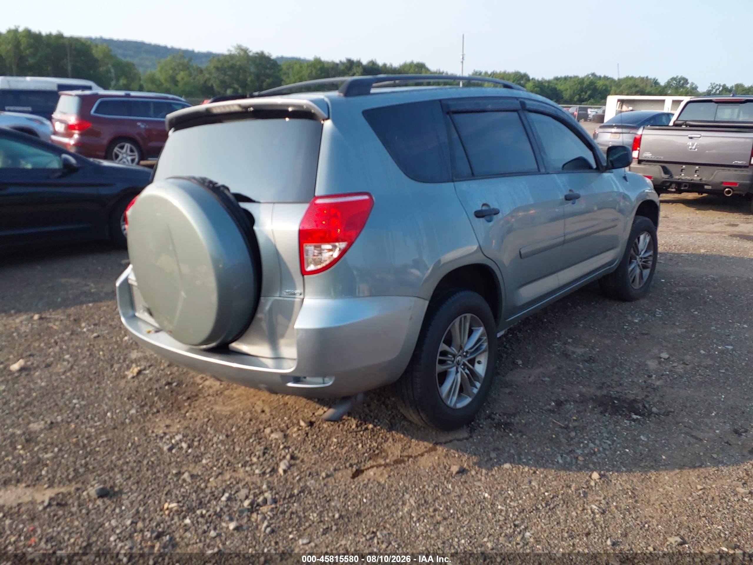 2008 Toyota Rav4 Green vin: JTMBD33V985175917