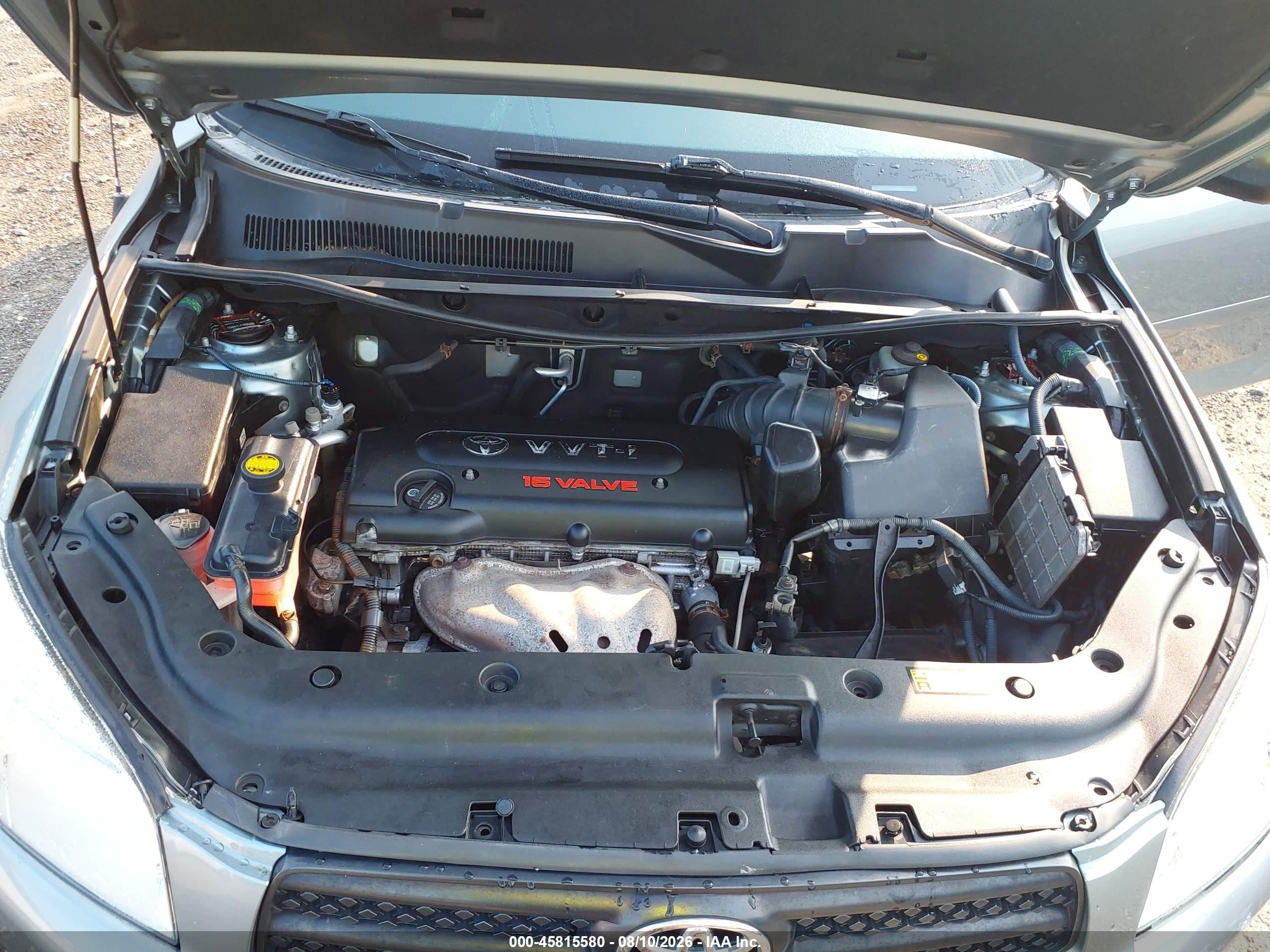 2008 Toyota Rav4 Green vin: JTMBD33V985175917