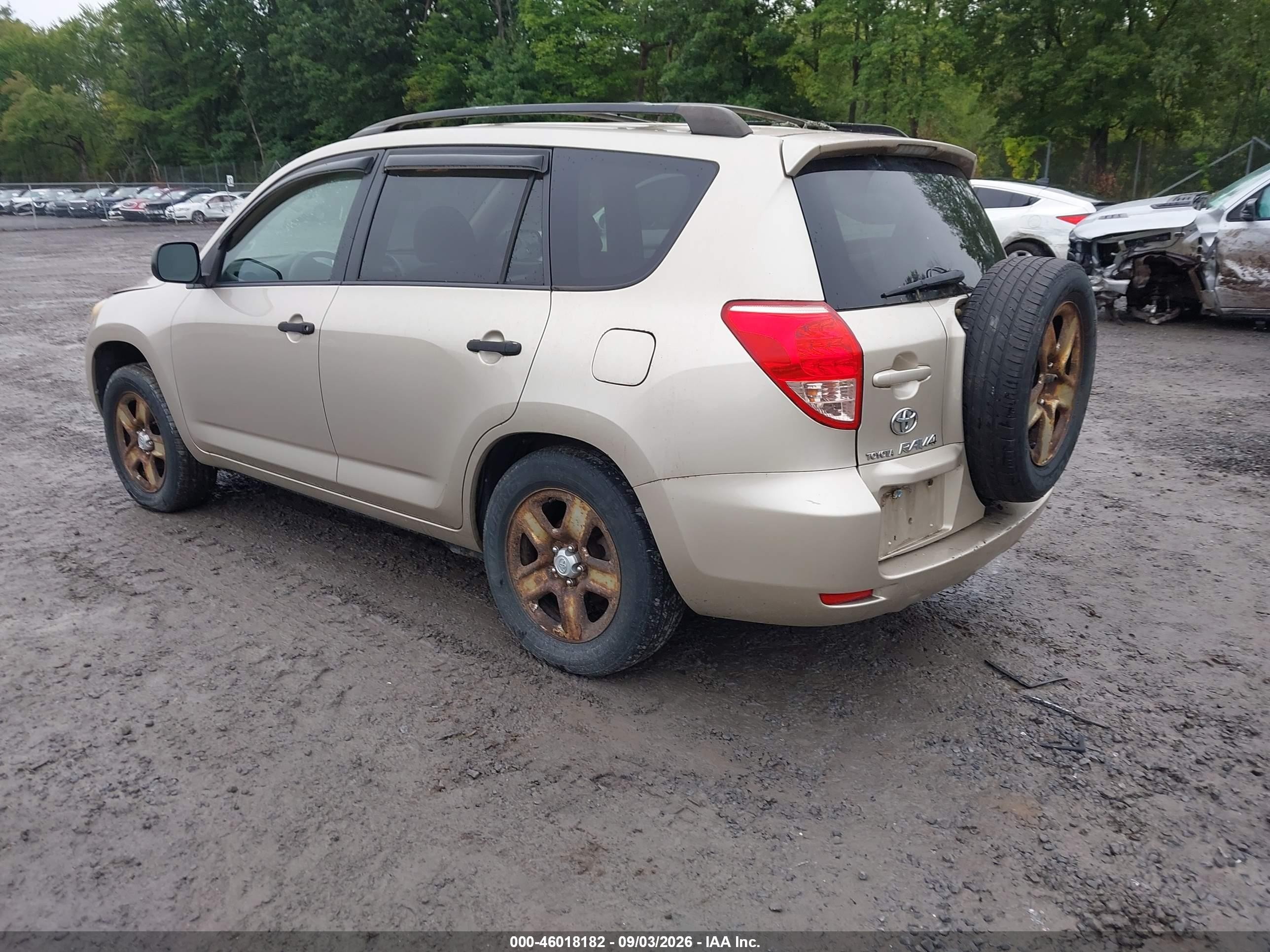 2008 Toyota Rav4   Gold vin: JTMBD33V985176968