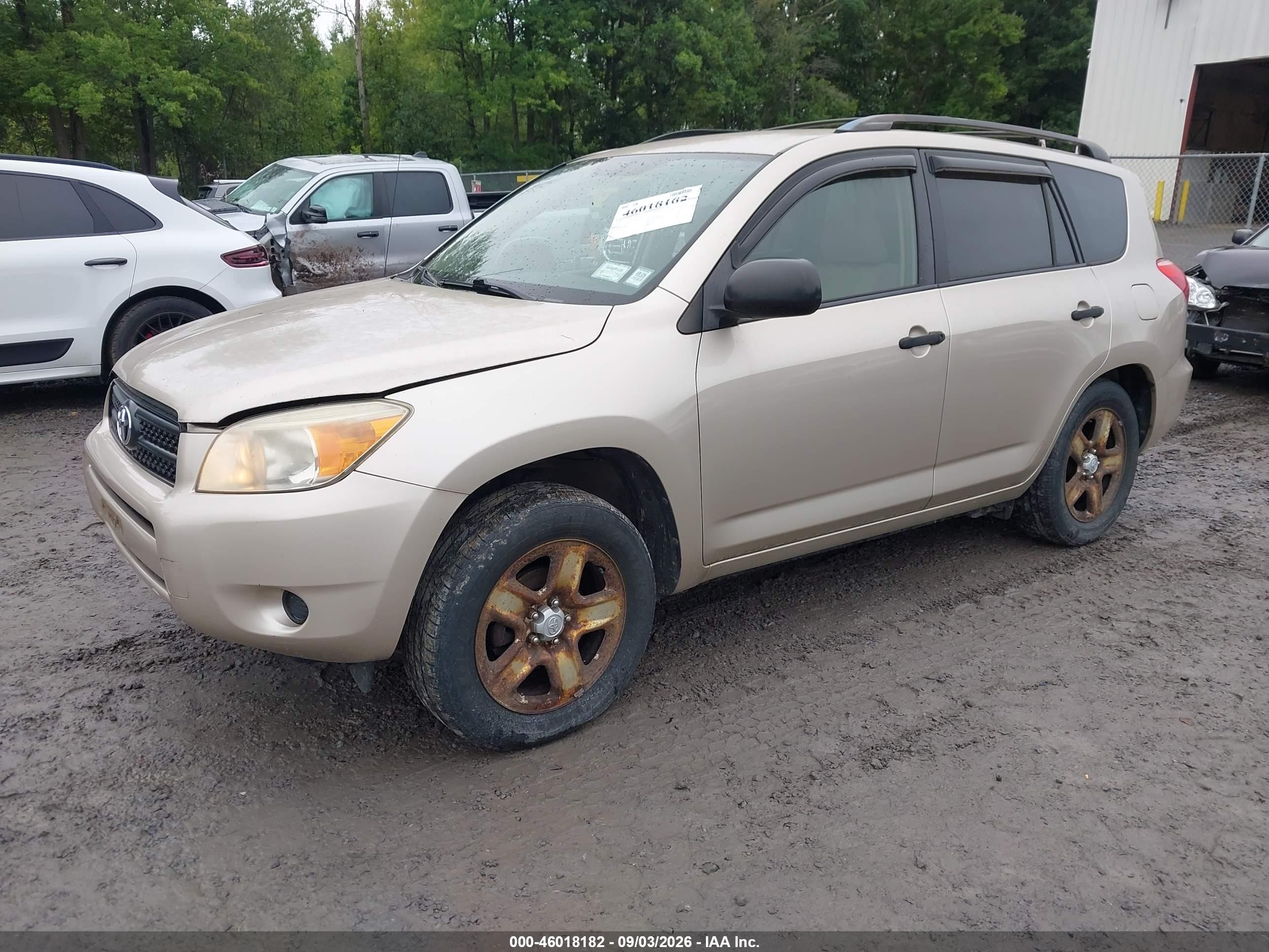 2008 Toyota Rav4   Gold vin: JTMBD33V985176968
