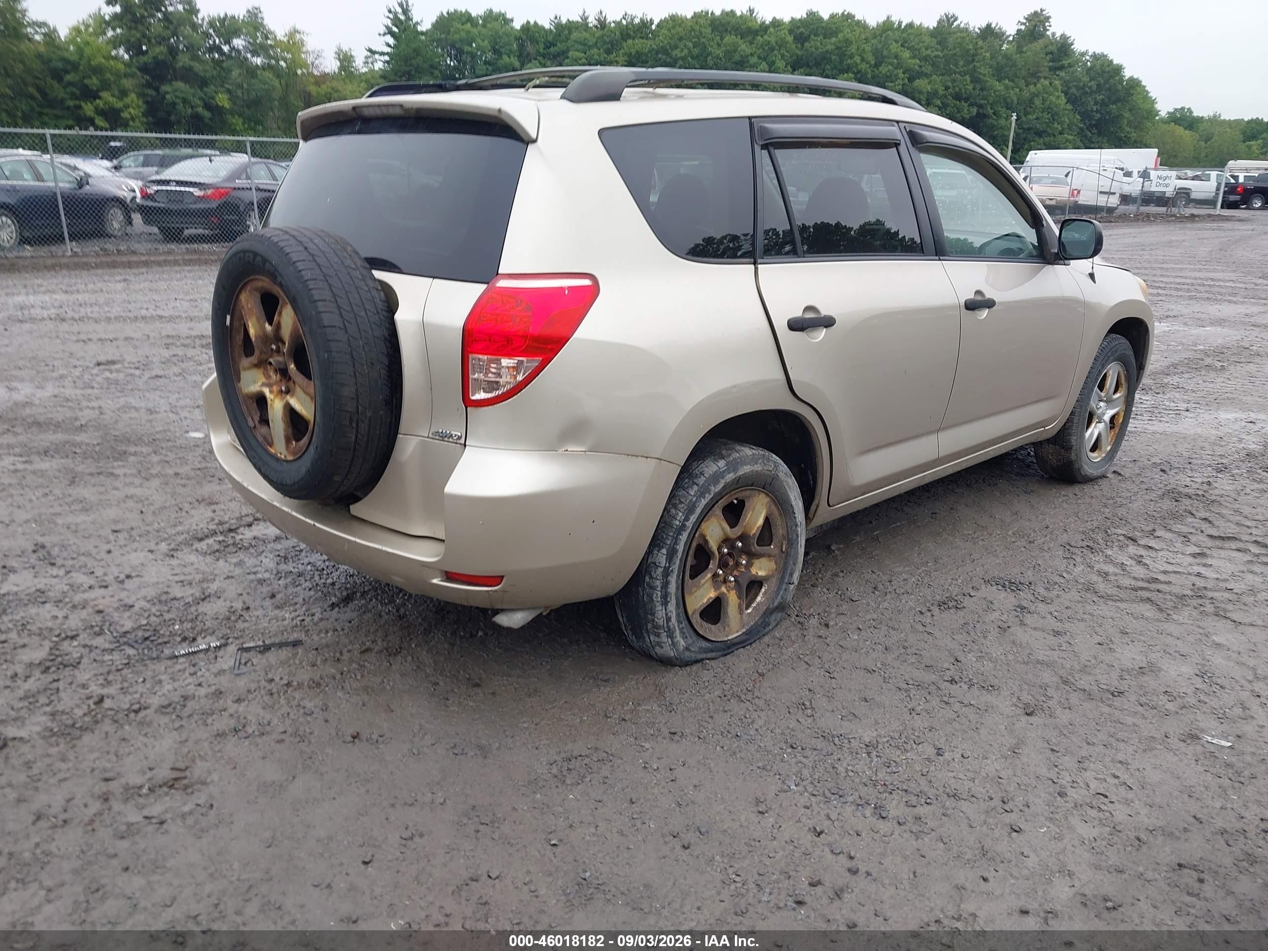 2008 Toyota Rav4   Gold vin: JTMBD33V985176968