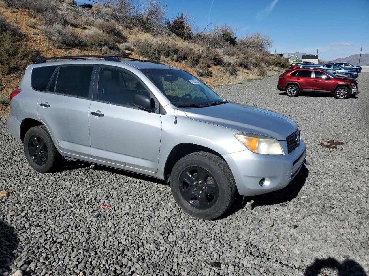 2008 Toyota Rav 4 Silver vin: JTMBD33V985177490