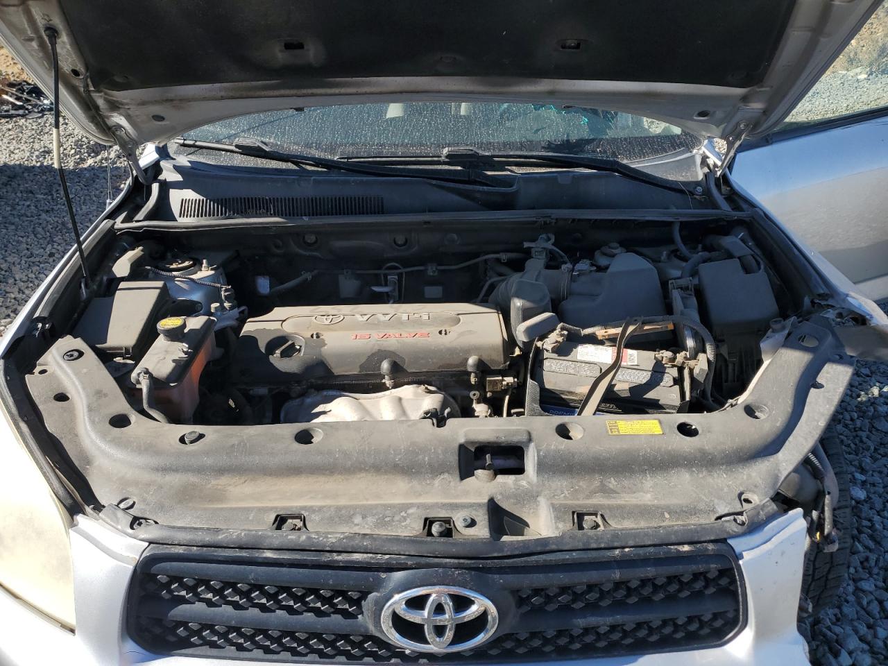 2008 Toyota Rav 4 Silver vin: JTMBD33V985177490