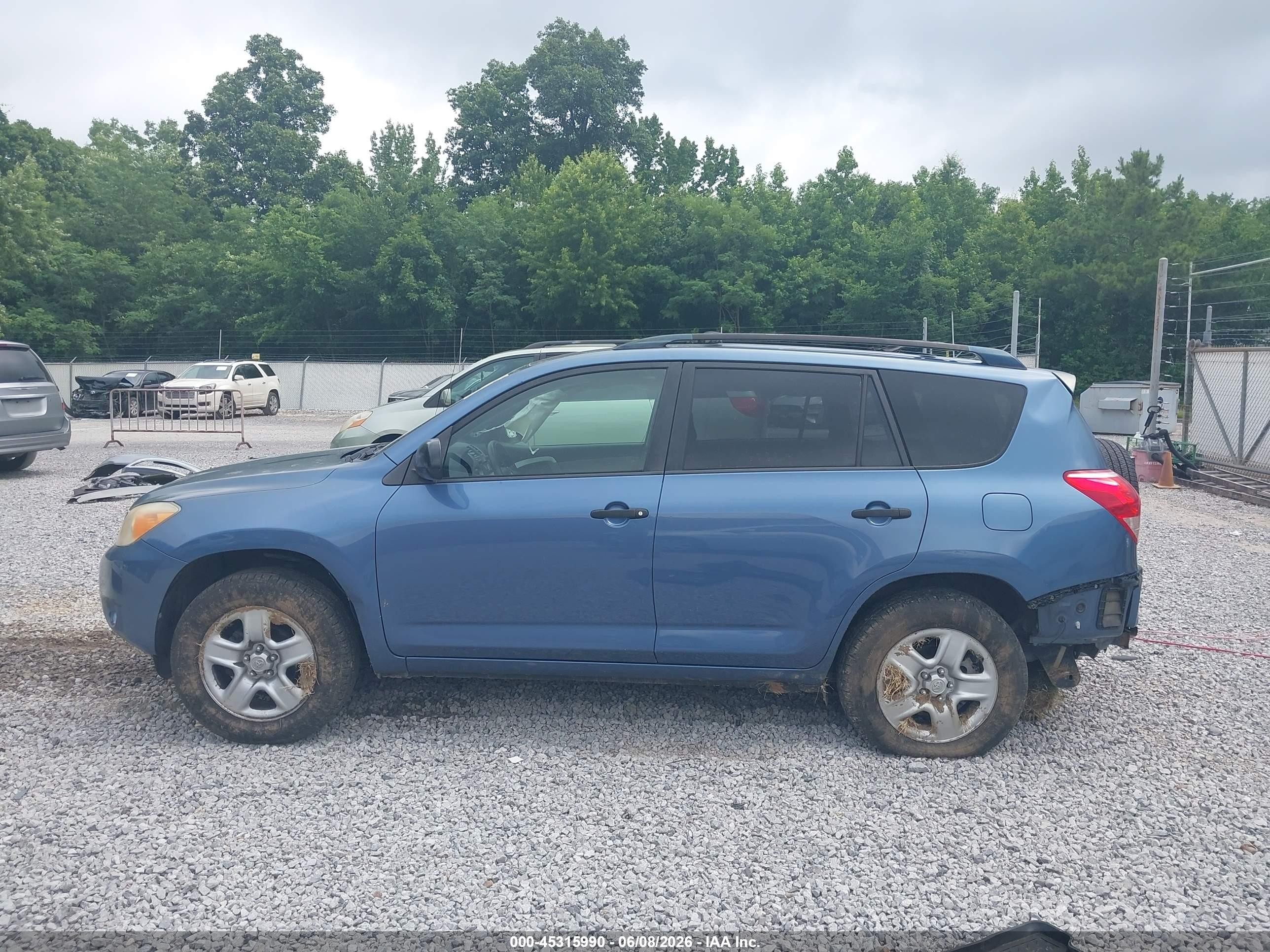 2008 Toyota Rav4   Синий vin: JTMBD33V985194967