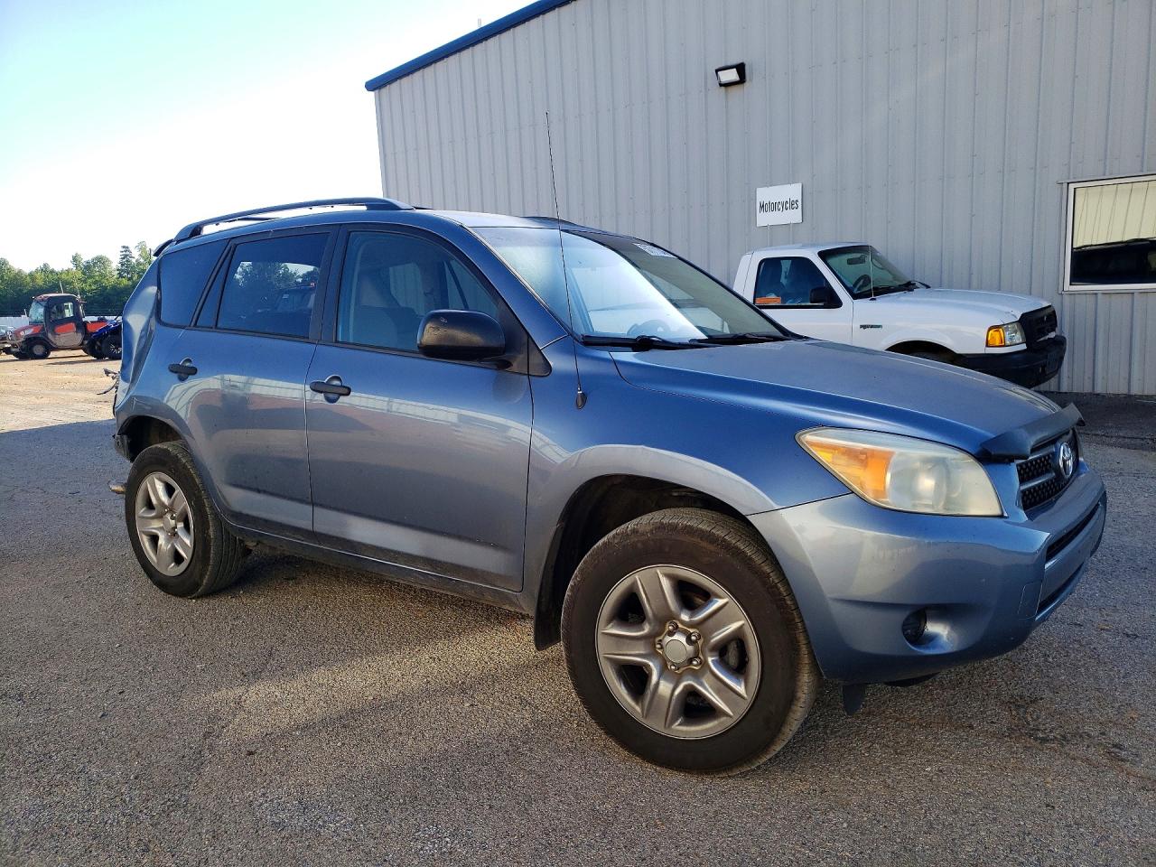 2008 Toyota Rav4 Base Blue vin: JTMBD33V986055545