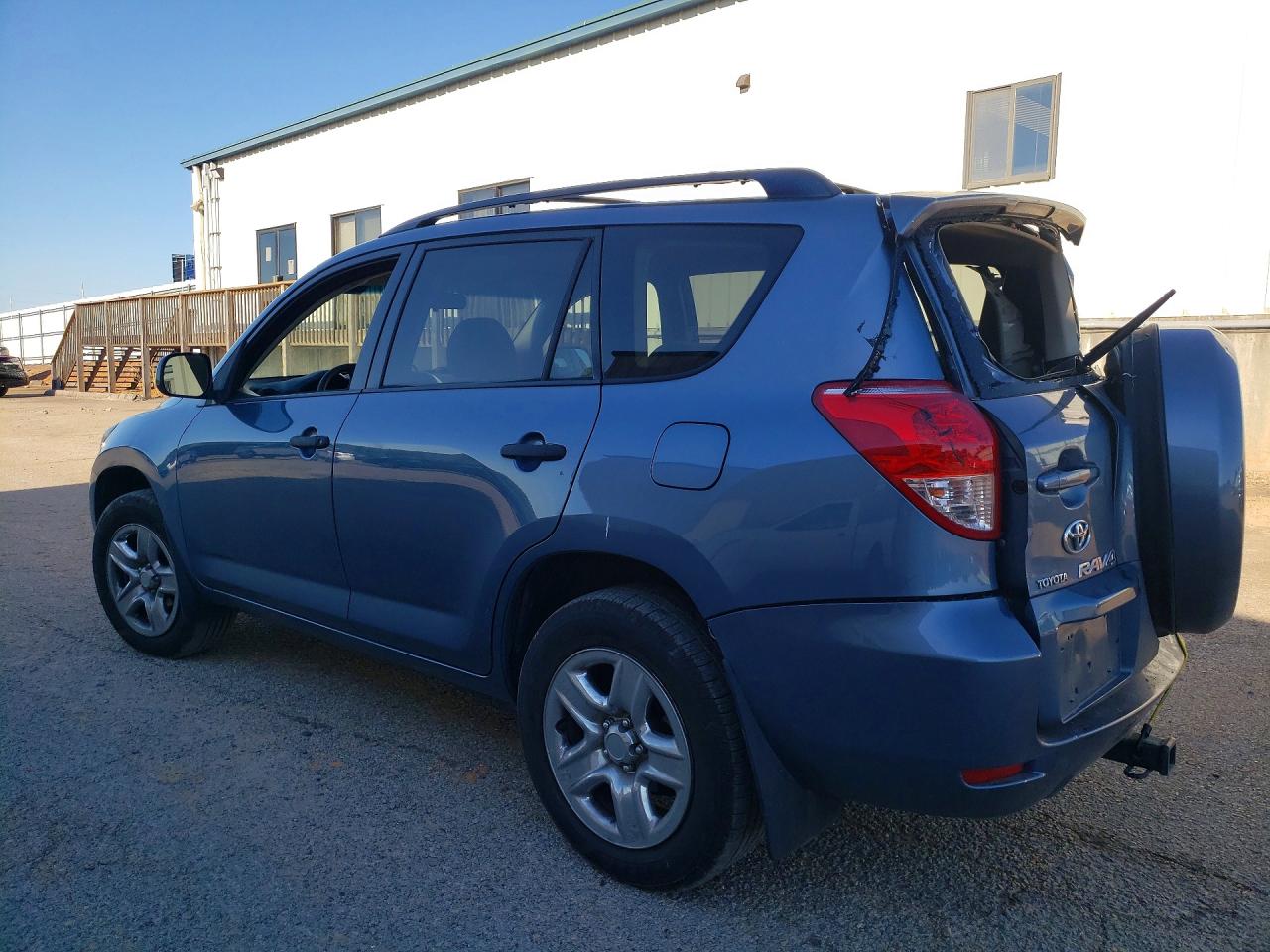 2008 Toyota Rav4 Base Blue vin: JTMBD33V986055545