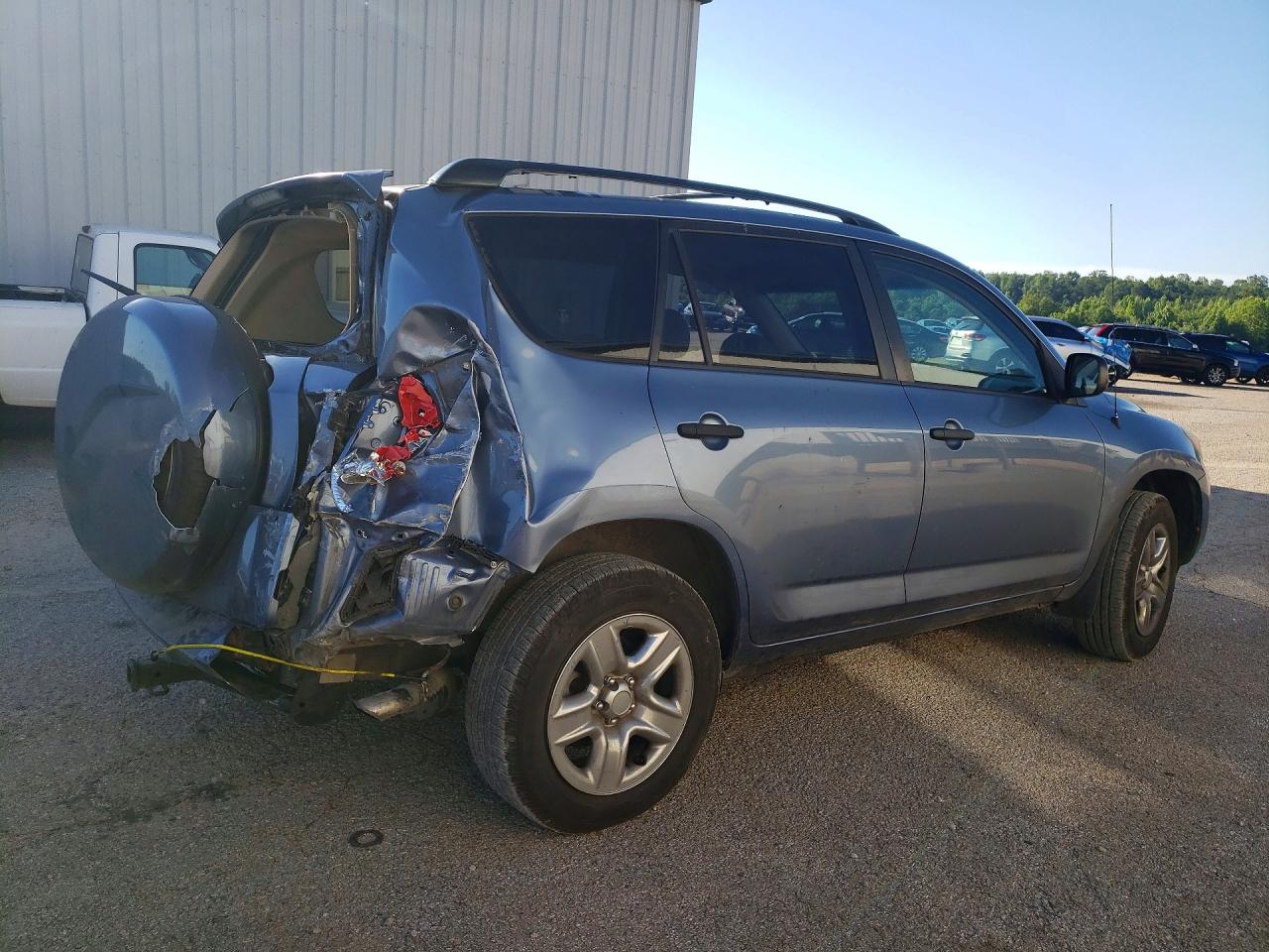 2008 Toyota Rav4 Base Blue vin: JTMBD33V986055545
