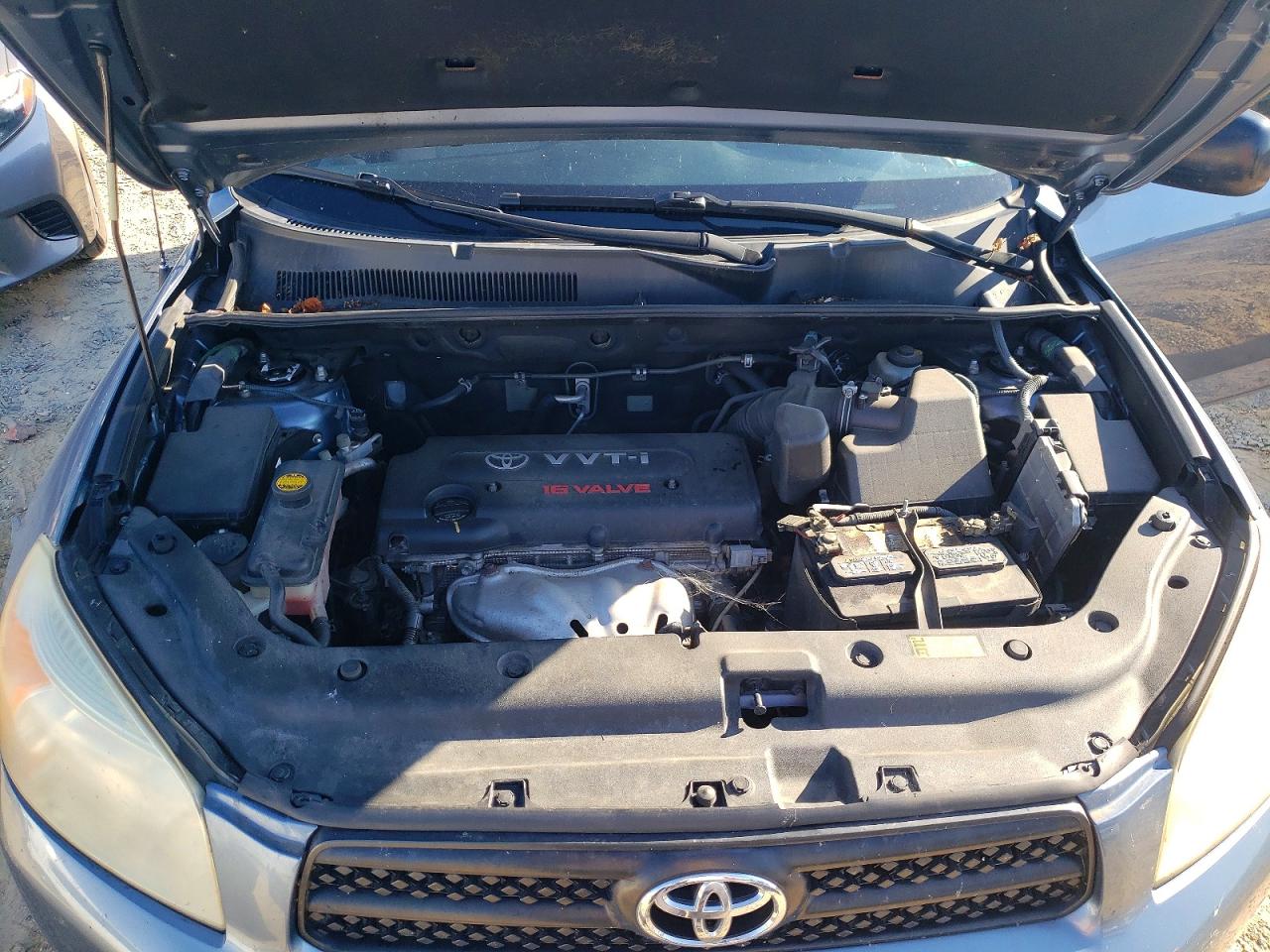 2008 Toyota Rav4 Base Blue vin: JTMBD33V986055545