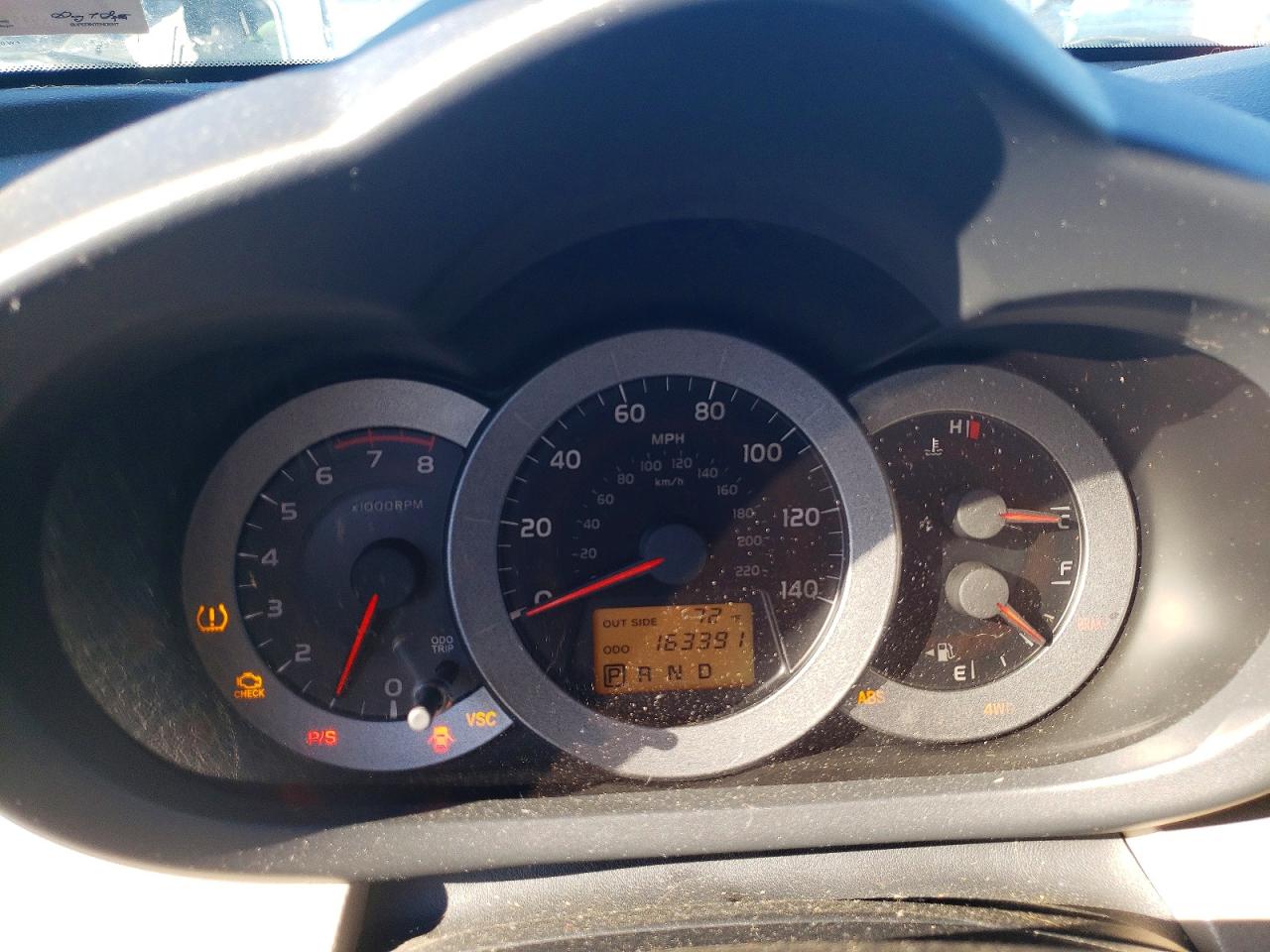 2008 Toyota Rav4 Base Blue vin: JTMBD33V986055545