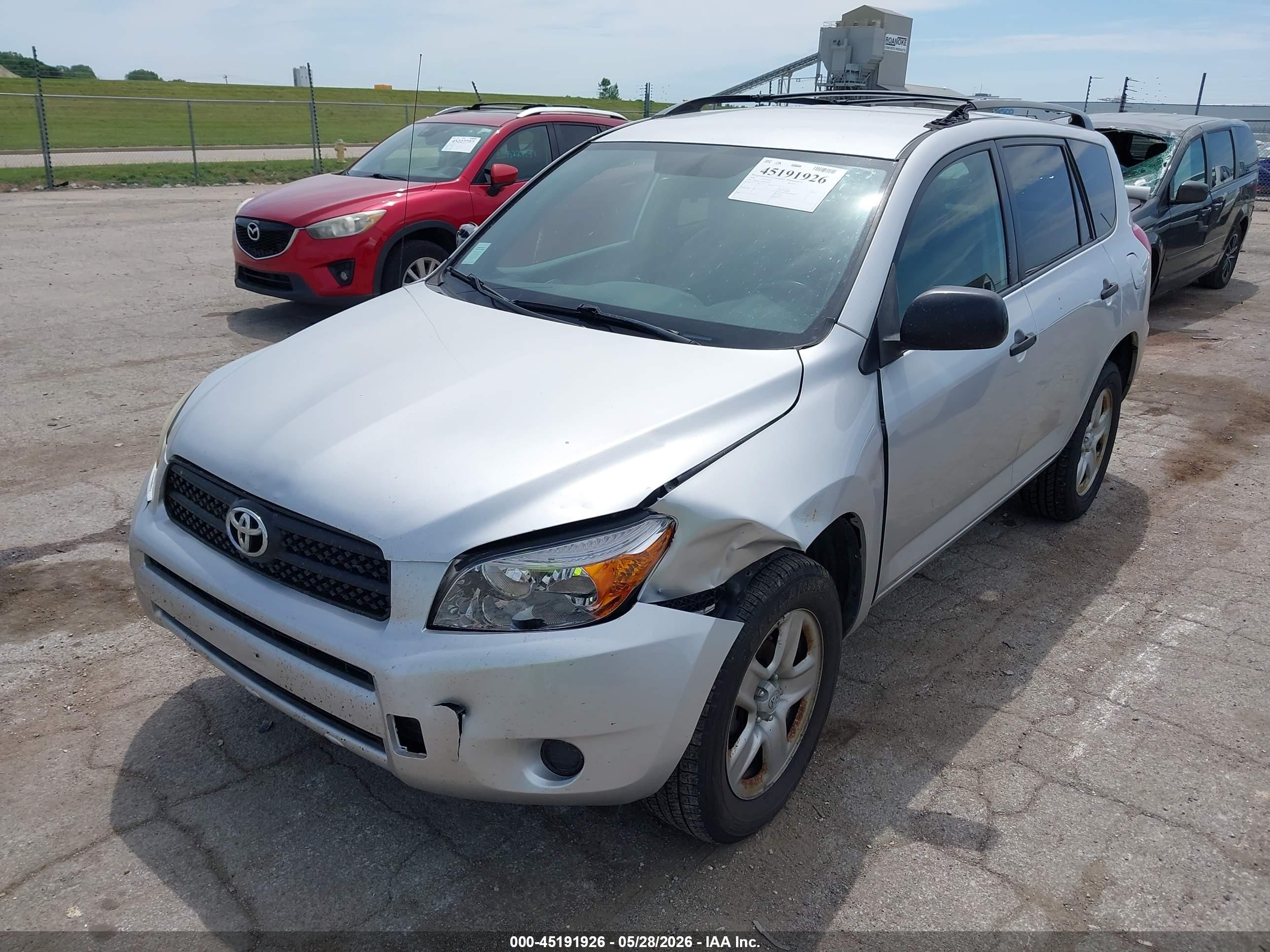 2008 Toyota Rav4   Silver vin: JTMBD33V986085838