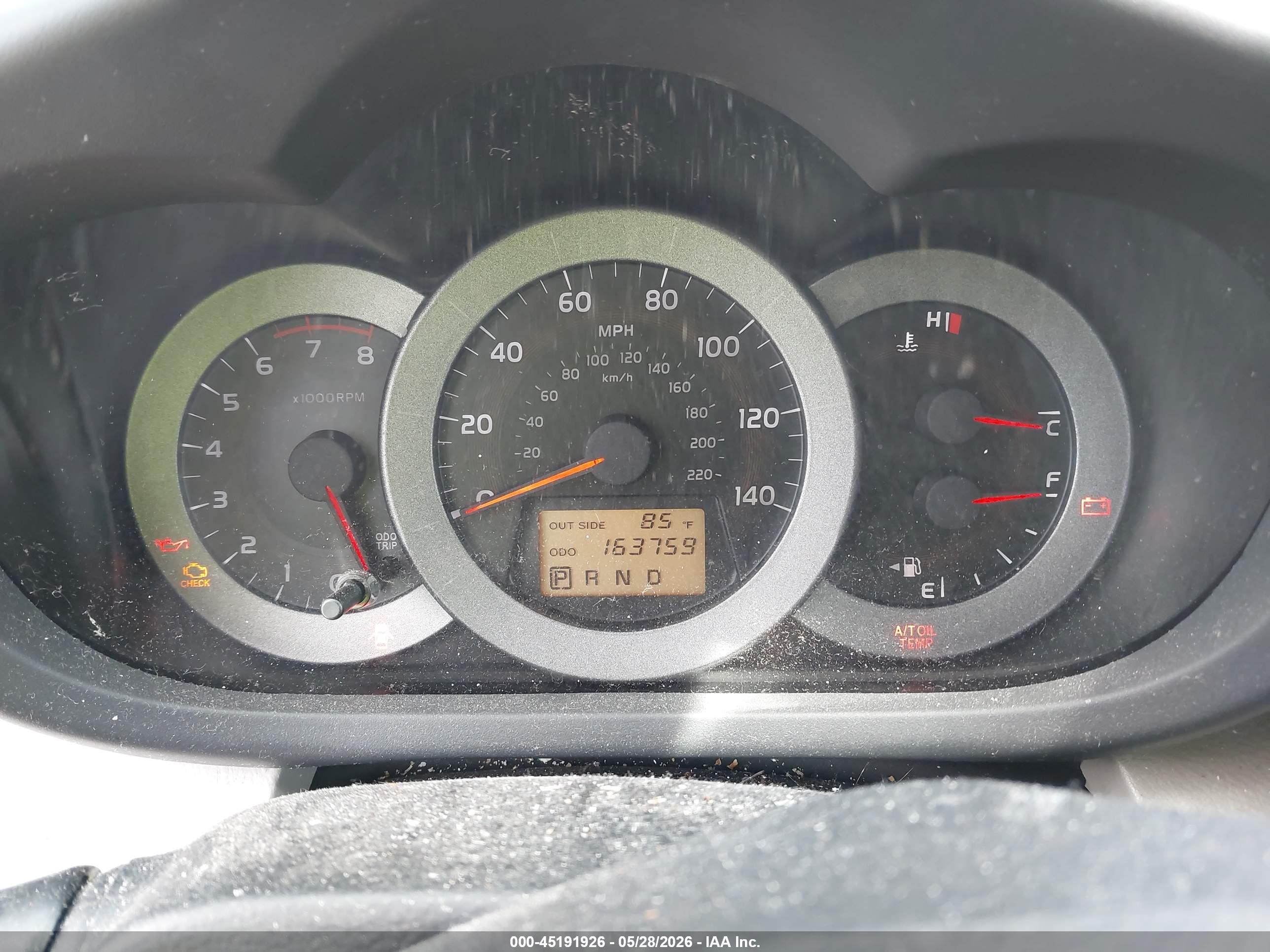 2008 Toyota Rav4   Silver vin: JTMBD33V986085838