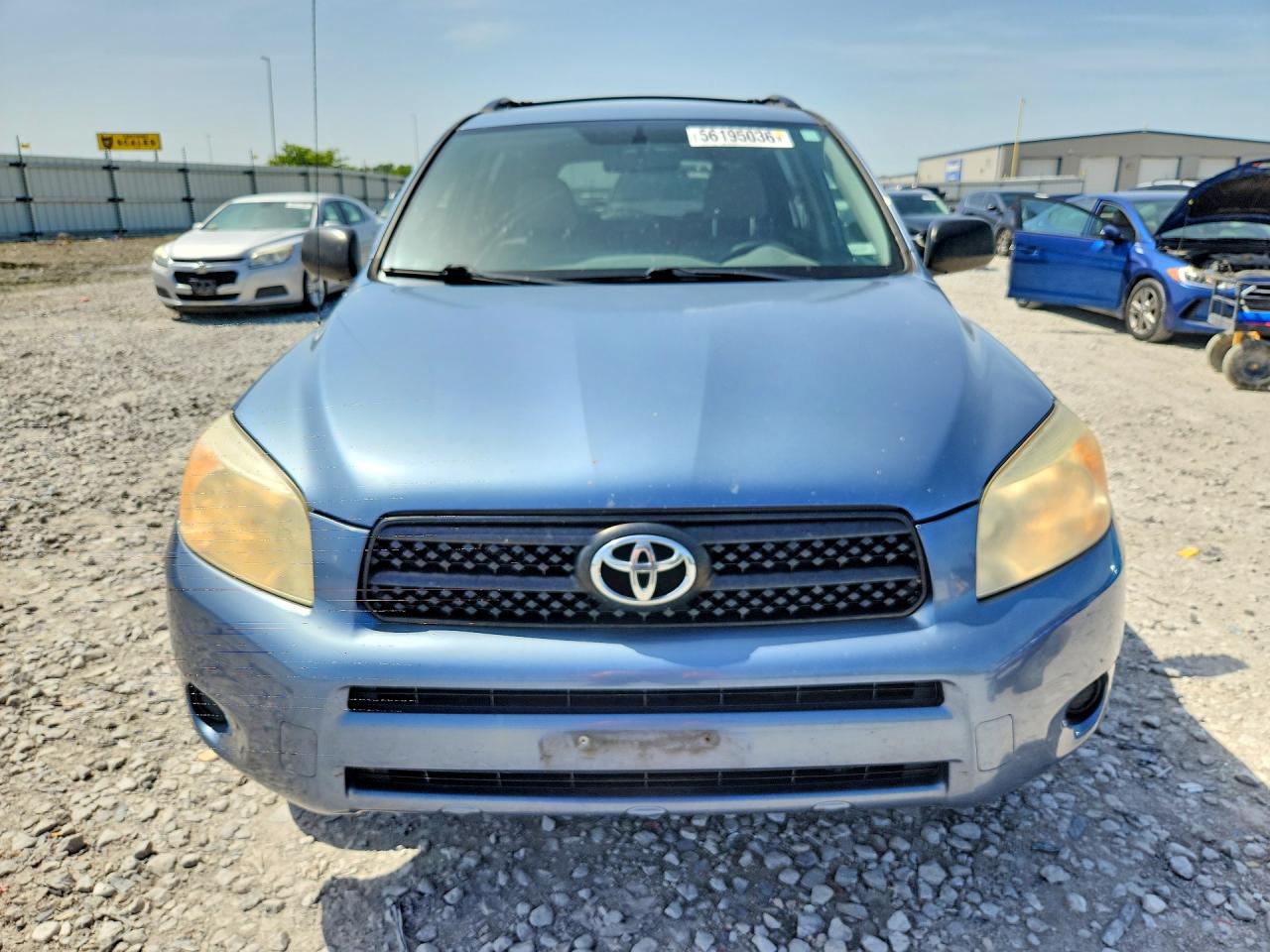 2006 Toyota Rav4 Base Blue vin: JTMBD33VX66004522