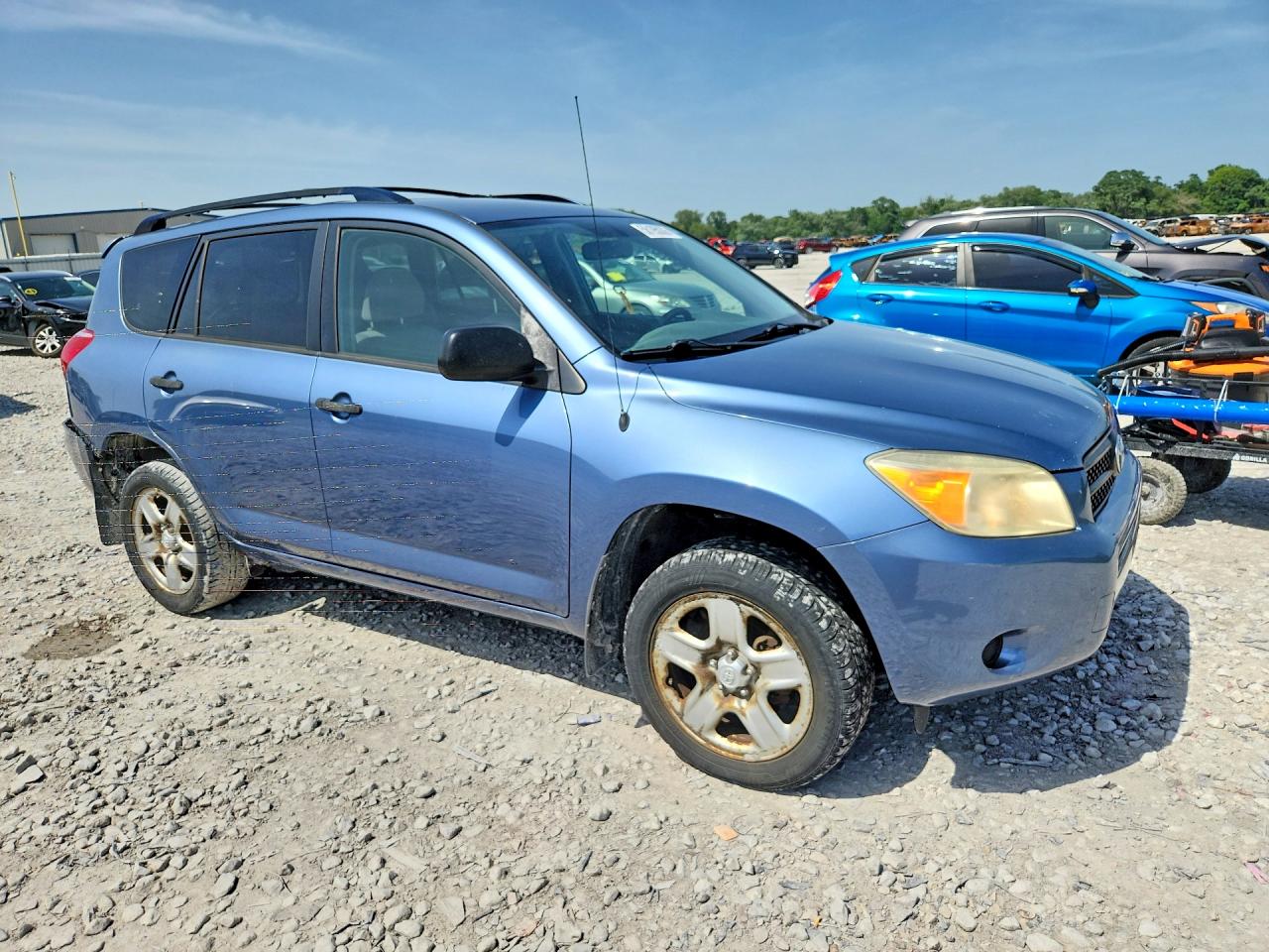 2006 Toyota Rav4 Base Blue vin: JTMBD33VX66004522