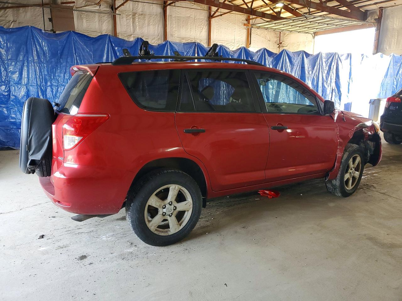 2006 Toyota Rav4 Base Red vin: JTMBD33VX66007453