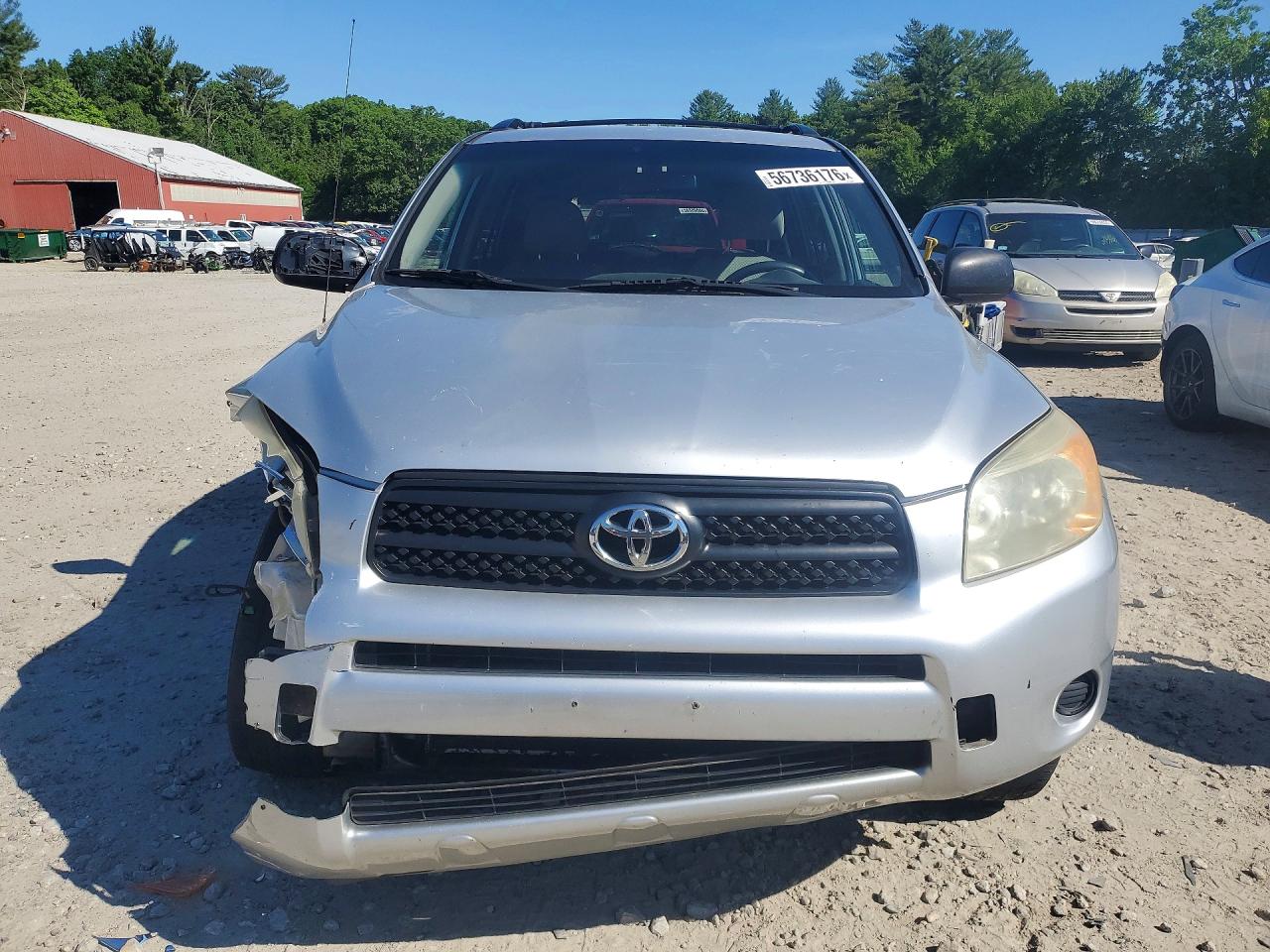 2006 Toyota Rav4 Base Silver vin: JTMBD33VX66009400