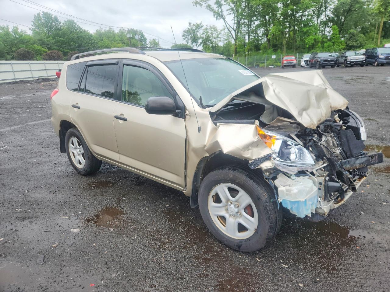 2007 Toyota Rav4 Base Бежевый vin: JTMBD33VX75055963