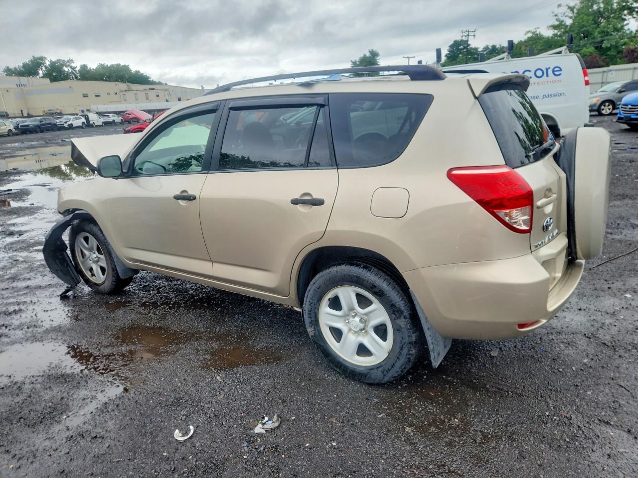 2007 Toyota Rav4 Base Бежевый vin: JTMBD33VX75055963