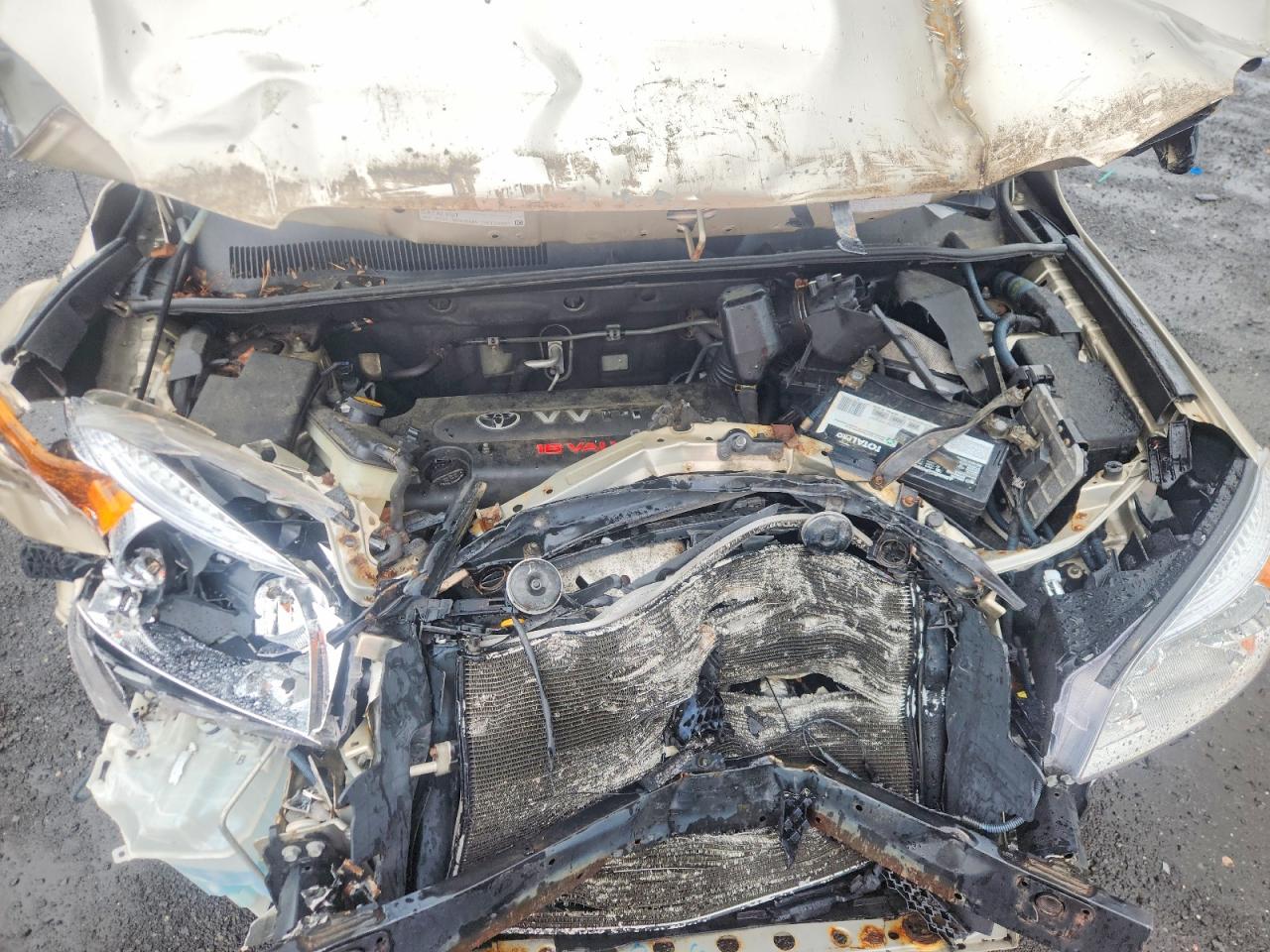 2007 Toyota Rav4 Base Бежевый vin: JTMBD33VX75055963