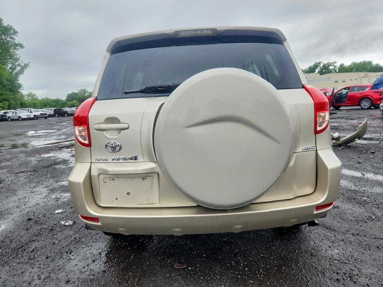 2007 Toyota Rav4 Base Бежевый vin: JTMBD33VX75055963