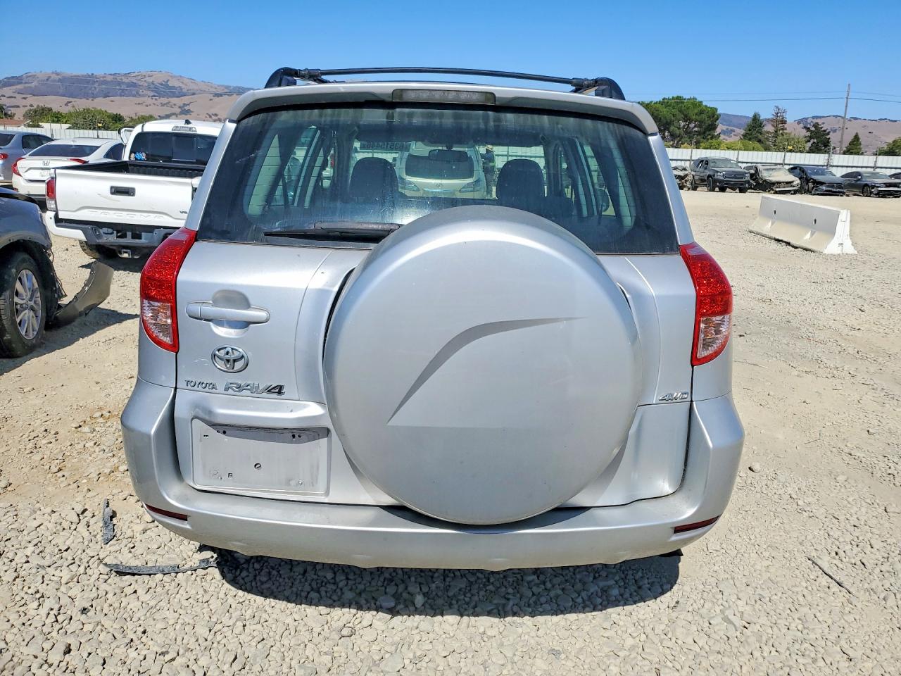2007 Toyota Rav4 Base Silver vin: JTMBD33VX75061486