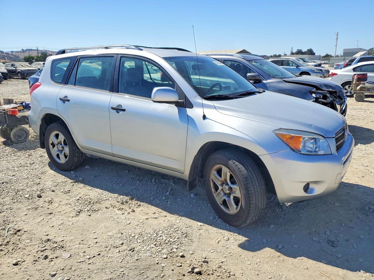 2007 Toyota Rav4 Base Silver vin: JTMBD33VX75061486