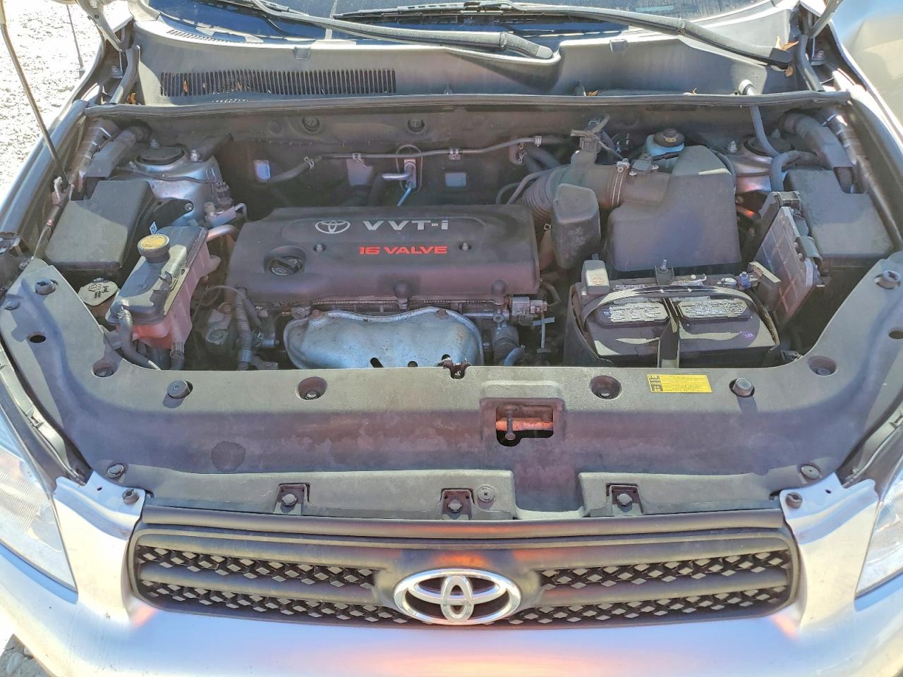 2007 Toyota Rav4 Base Silver vin: JTMBD33VX75061486