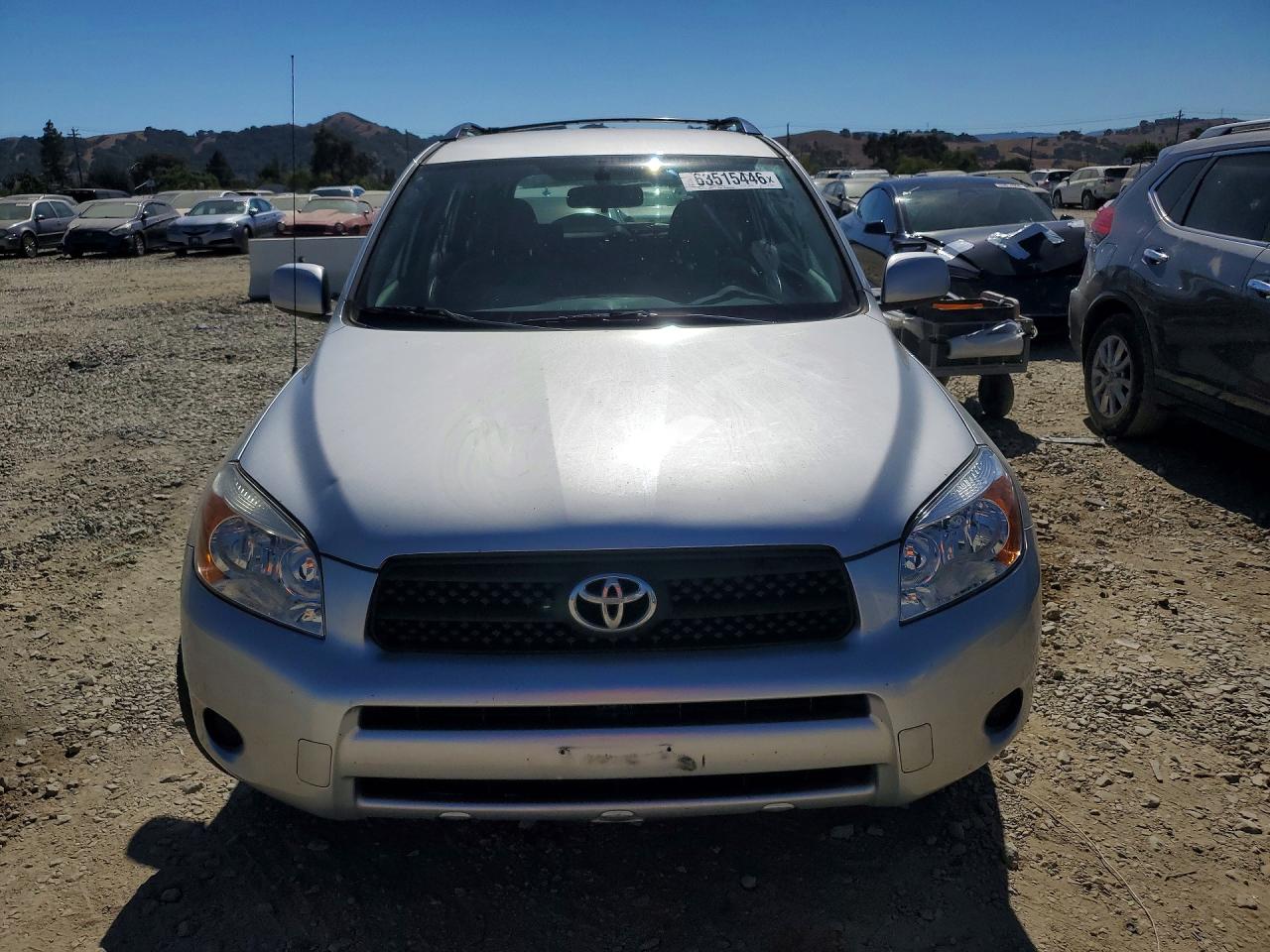 2007 Toyota Rav4 Base Silver vin: JTMBD33VX75061486