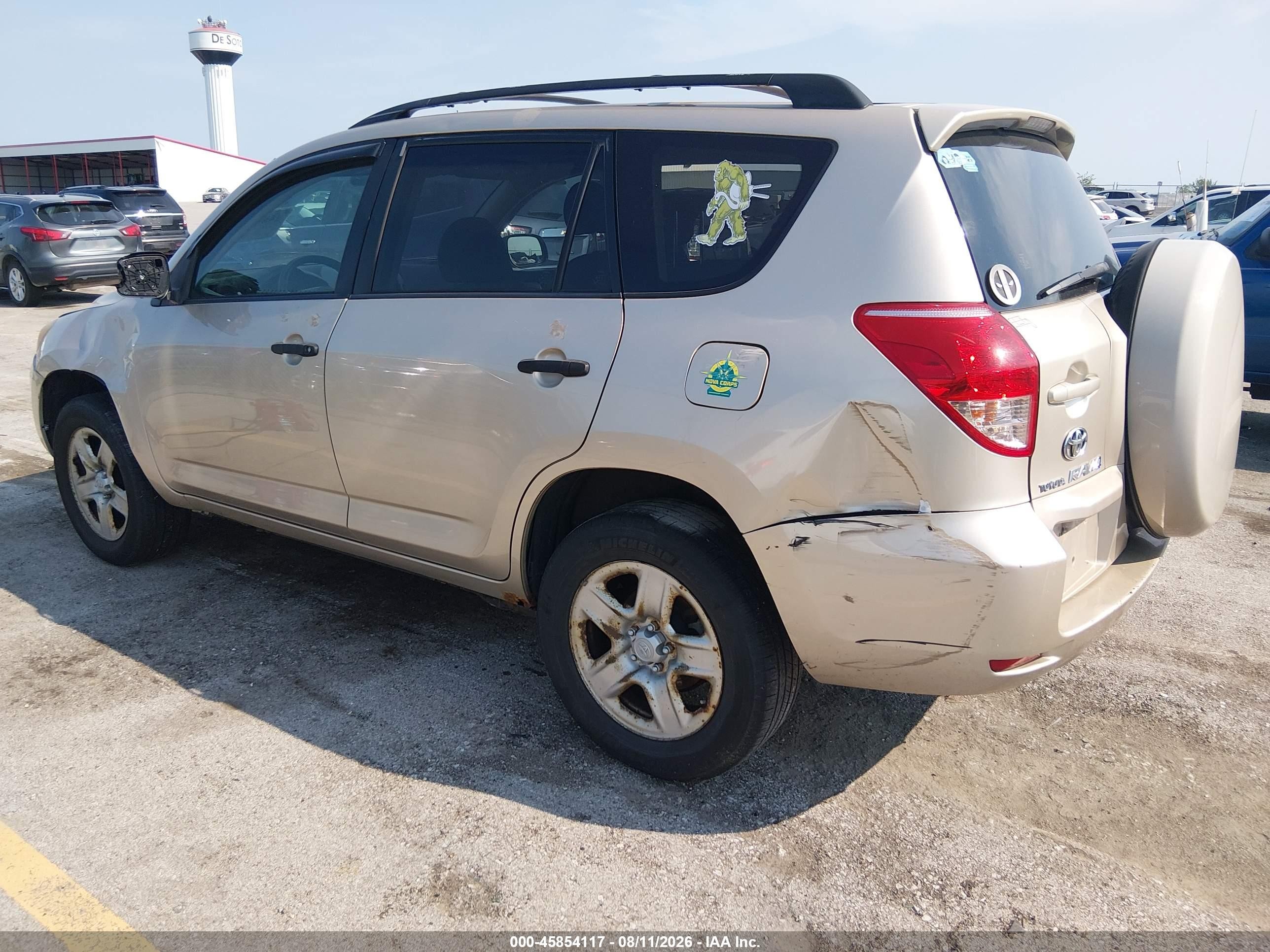 2007 Toyota Rav4   Silver vin: JTMBD33VX75108757