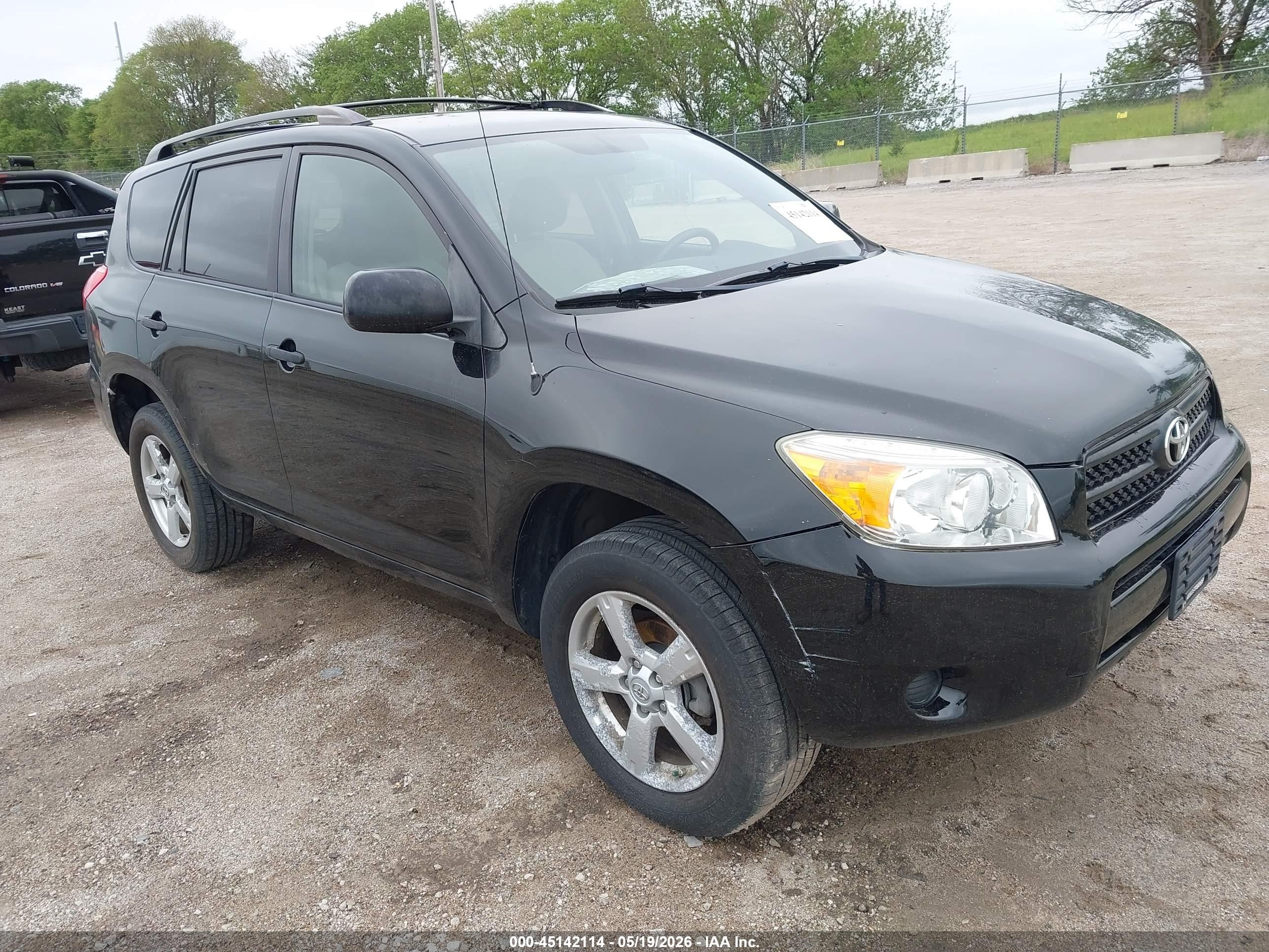 2007 Toyota Rav4   Black vin: JTMBD33VX76024769