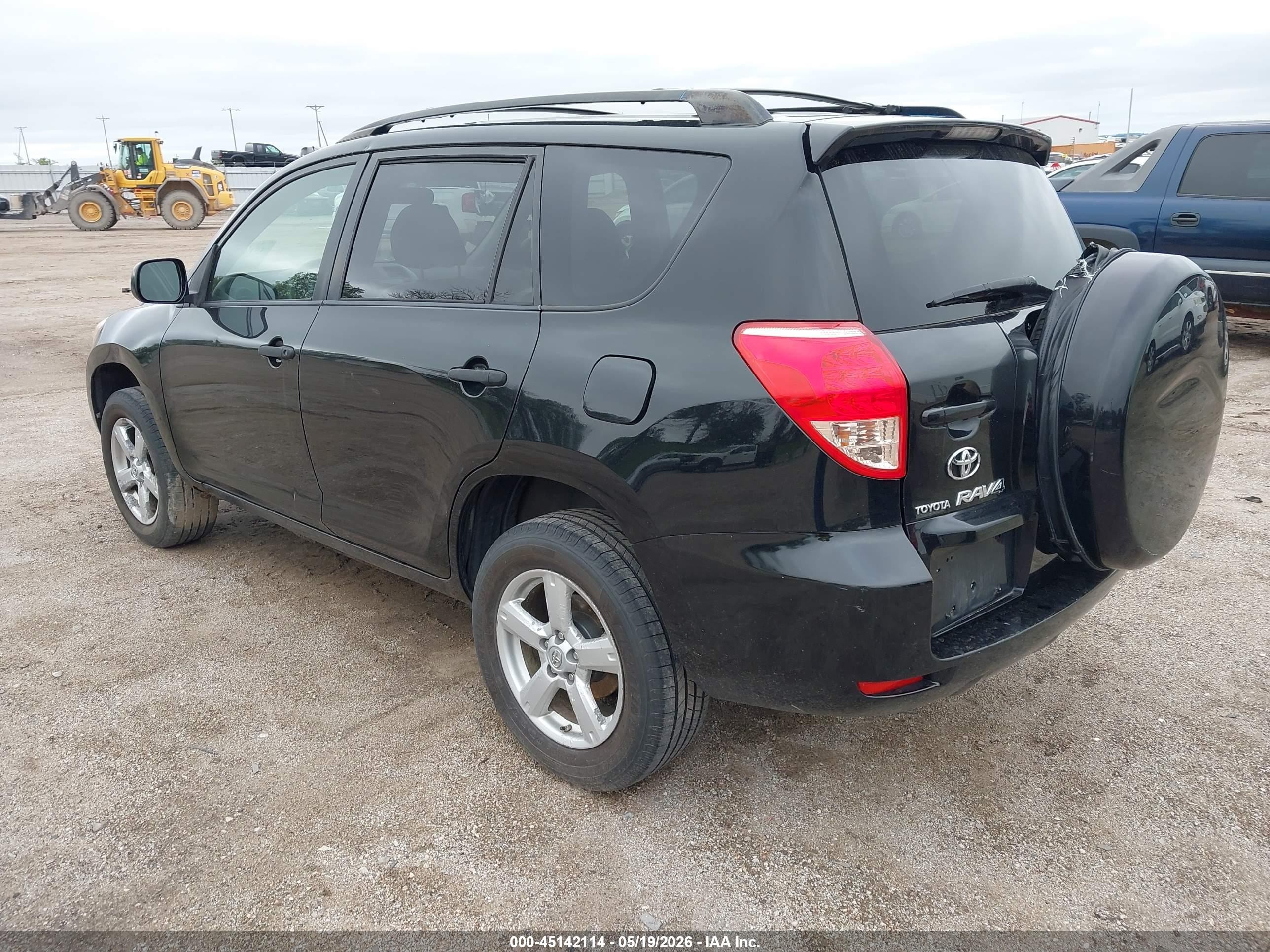 2007 Toyota Rav4   Black vin: JTMBD33VX76024769