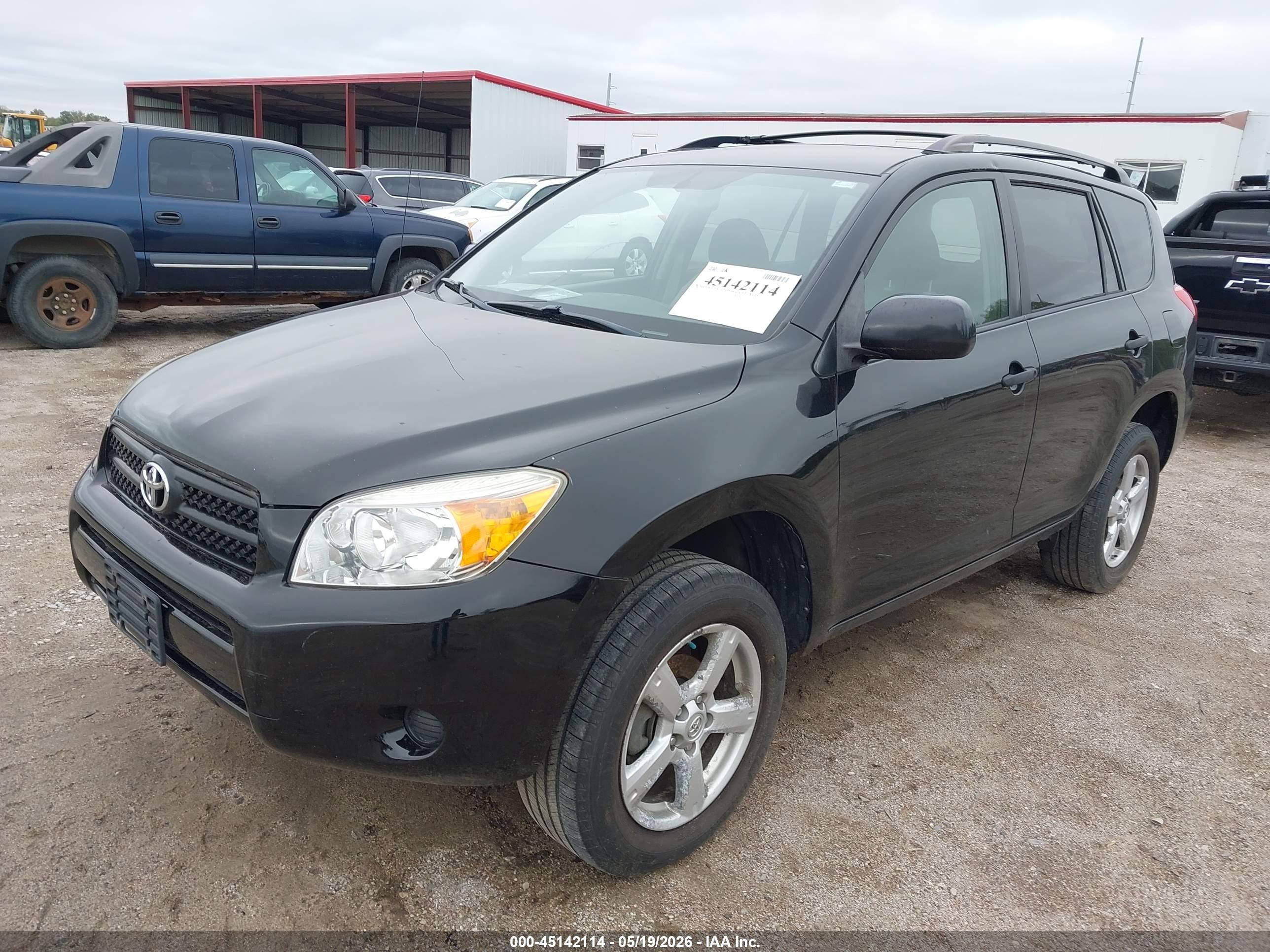 2007 Toyota Rav4   Black vin: JTMBD33VX76024769
