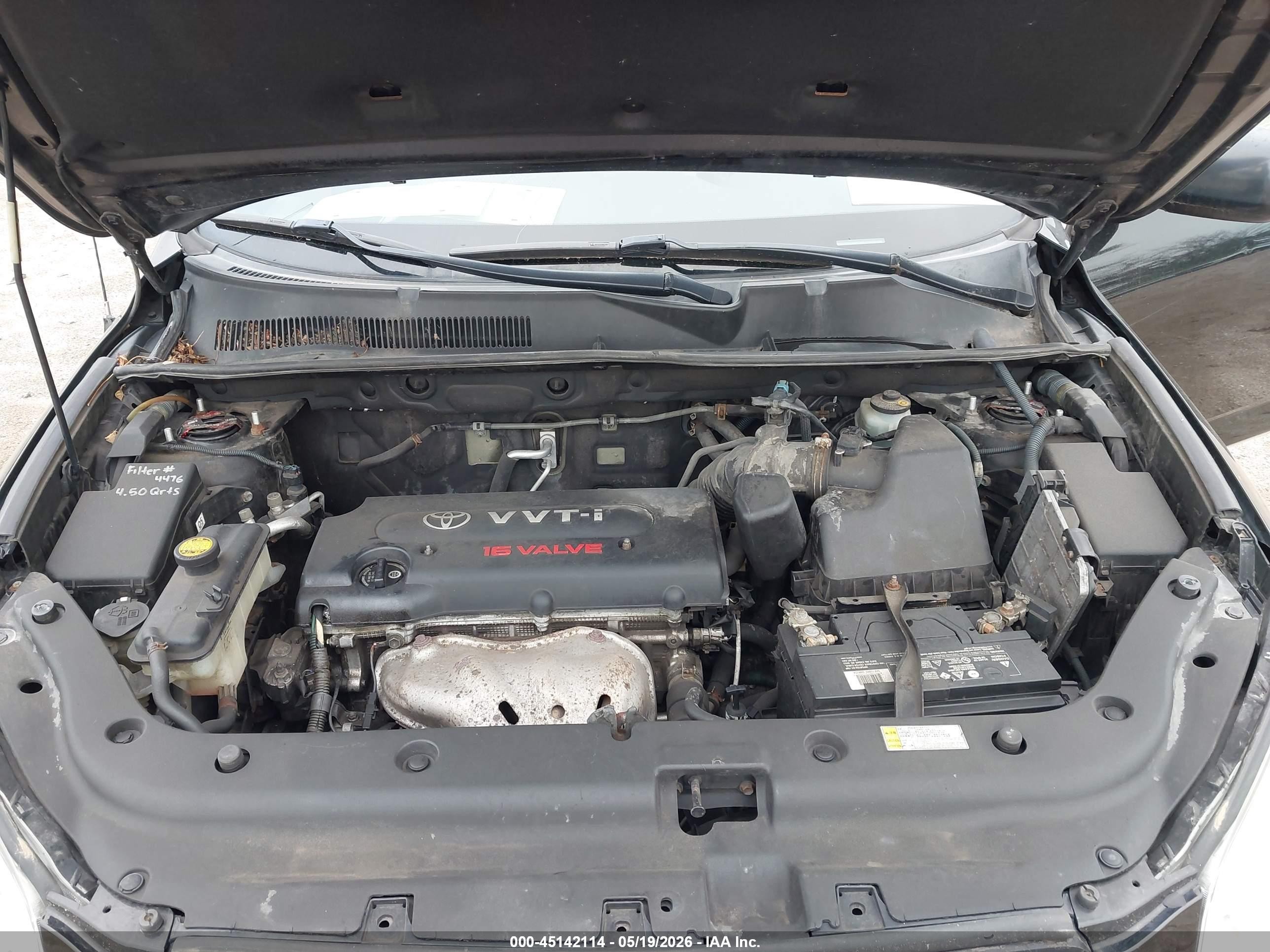2007 Toyota Rav4   Black vin: JTMBD33VX76024769