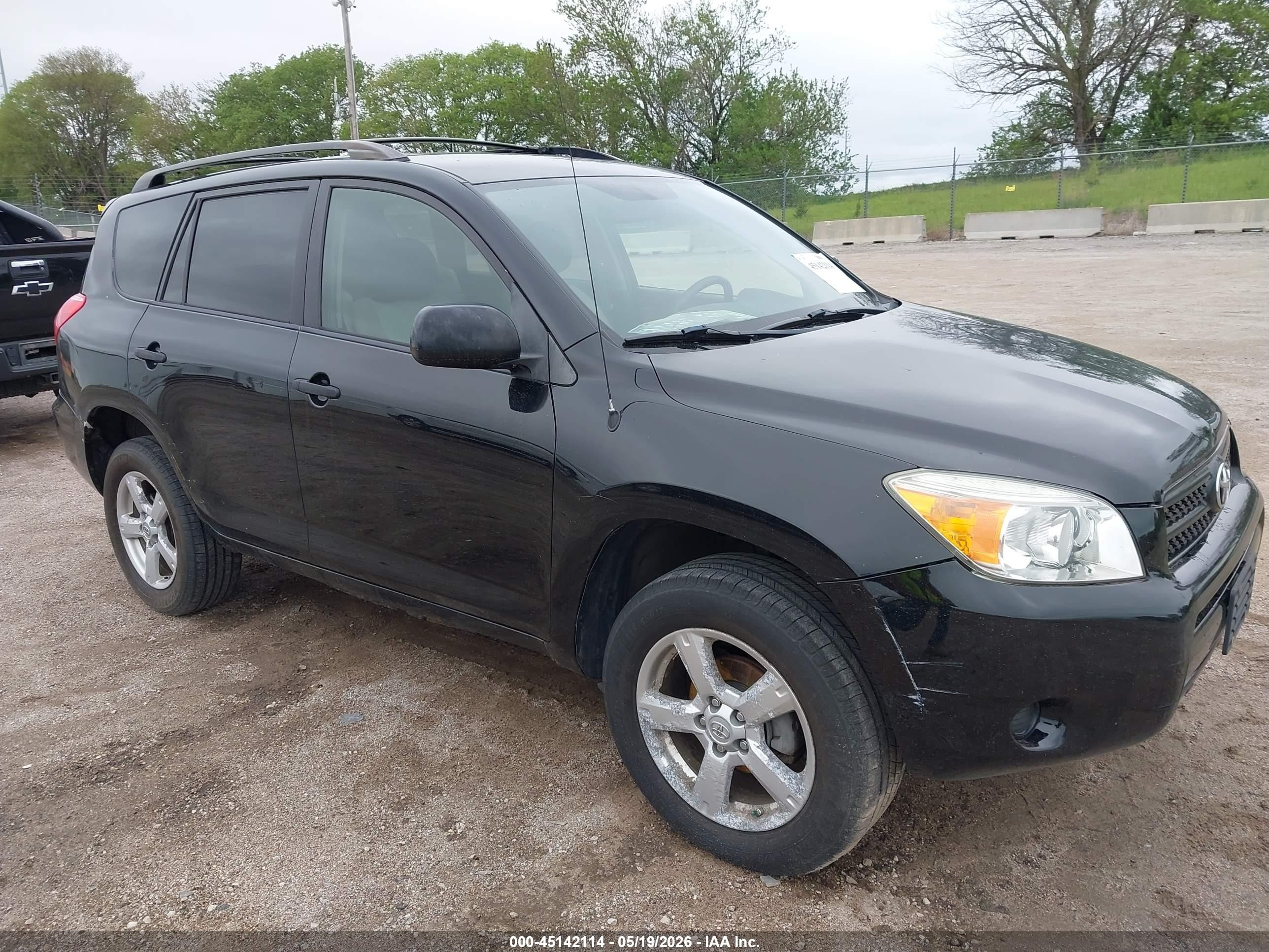 2007 Toyota Rav4   Black vin: JTMBD33VX76024769