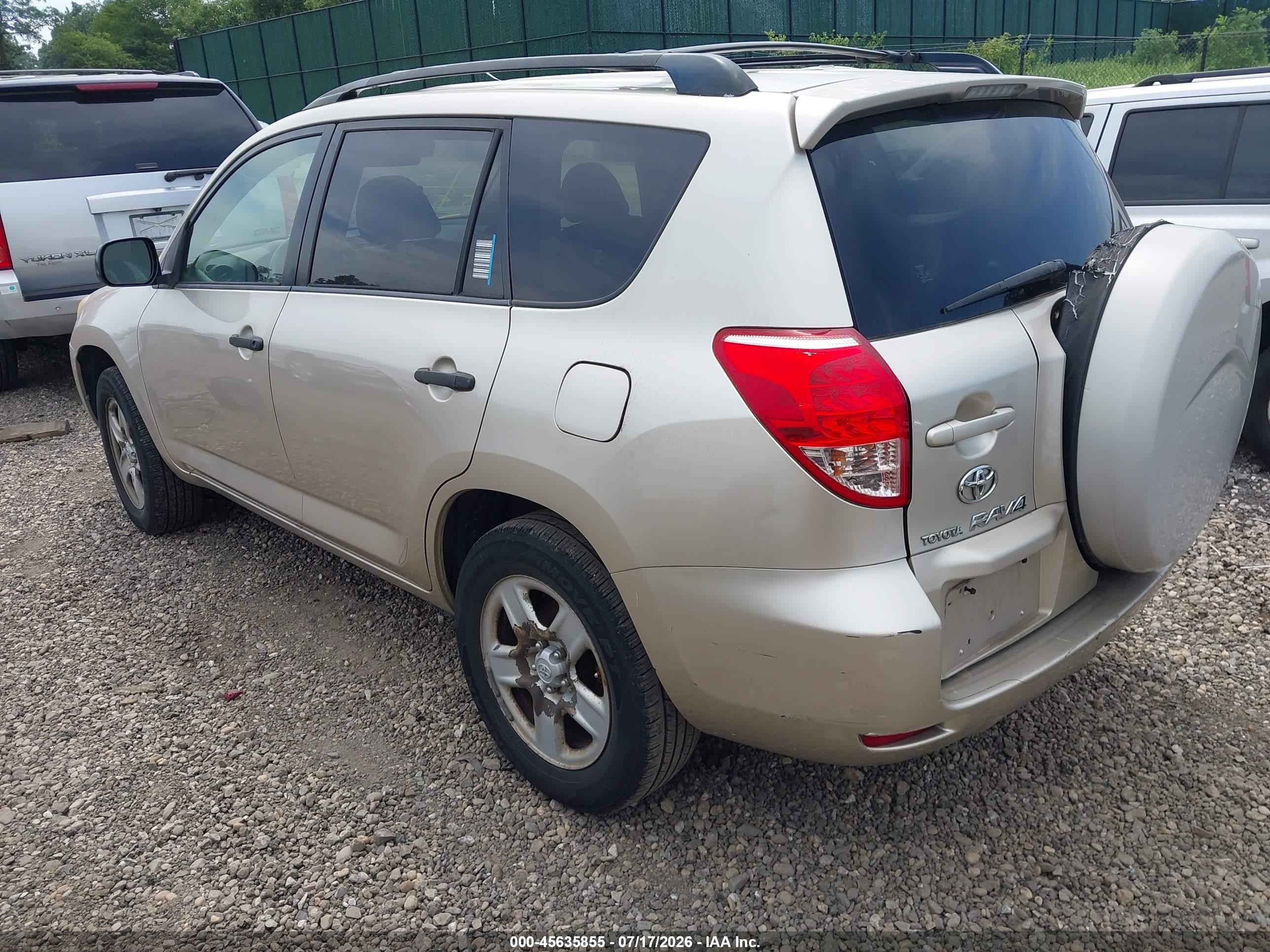 2007 Toyota Rav4   Brown vin: JTMBD33VX76034637