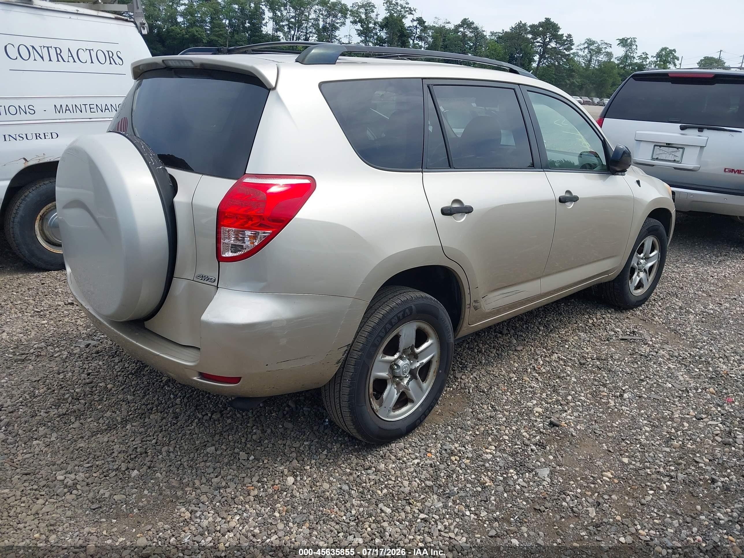 2007 Toyota Rav4   Brown vin: JTMBD33VX76034637