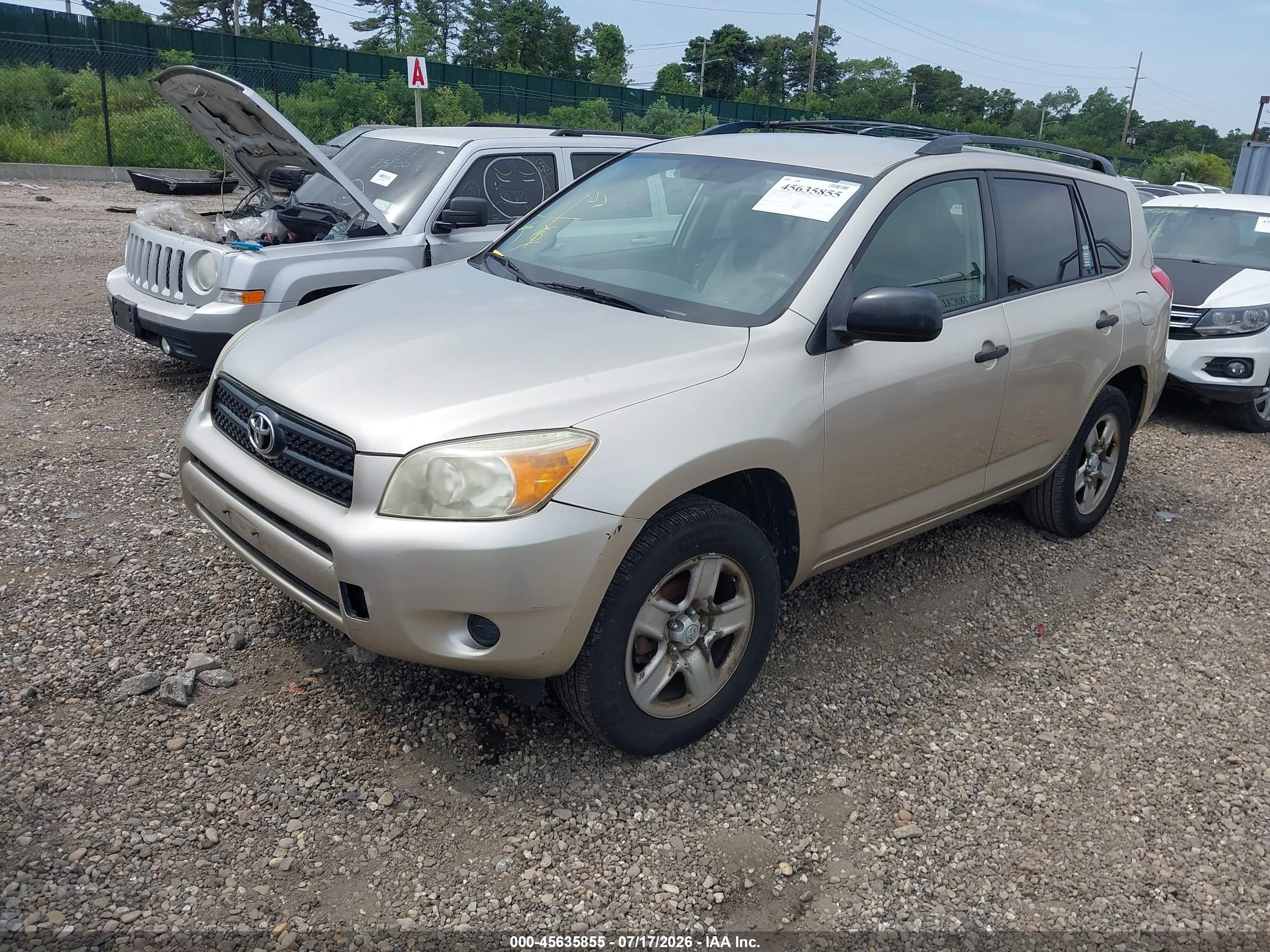 2007 Toyota Rav4   Brown vin: JTMBD33VX76034637