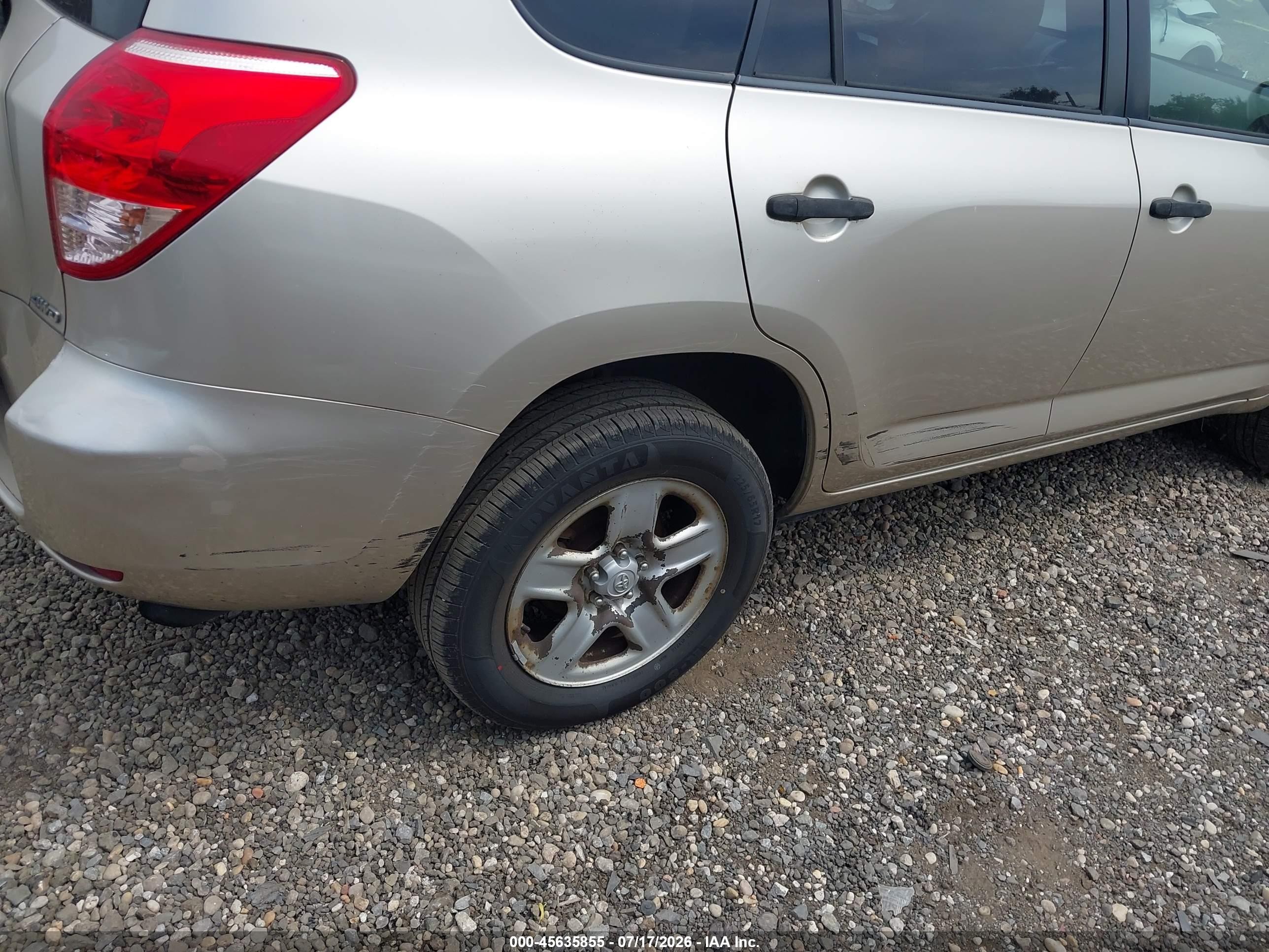 2007 Toyota Rav4   Brown vin: JTMBD33VX76034637