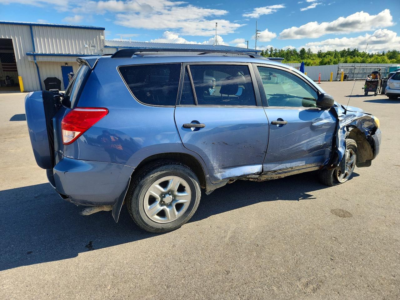 2007 Toyota Rav4 Base Blue vin: JTMBD33VX76034685