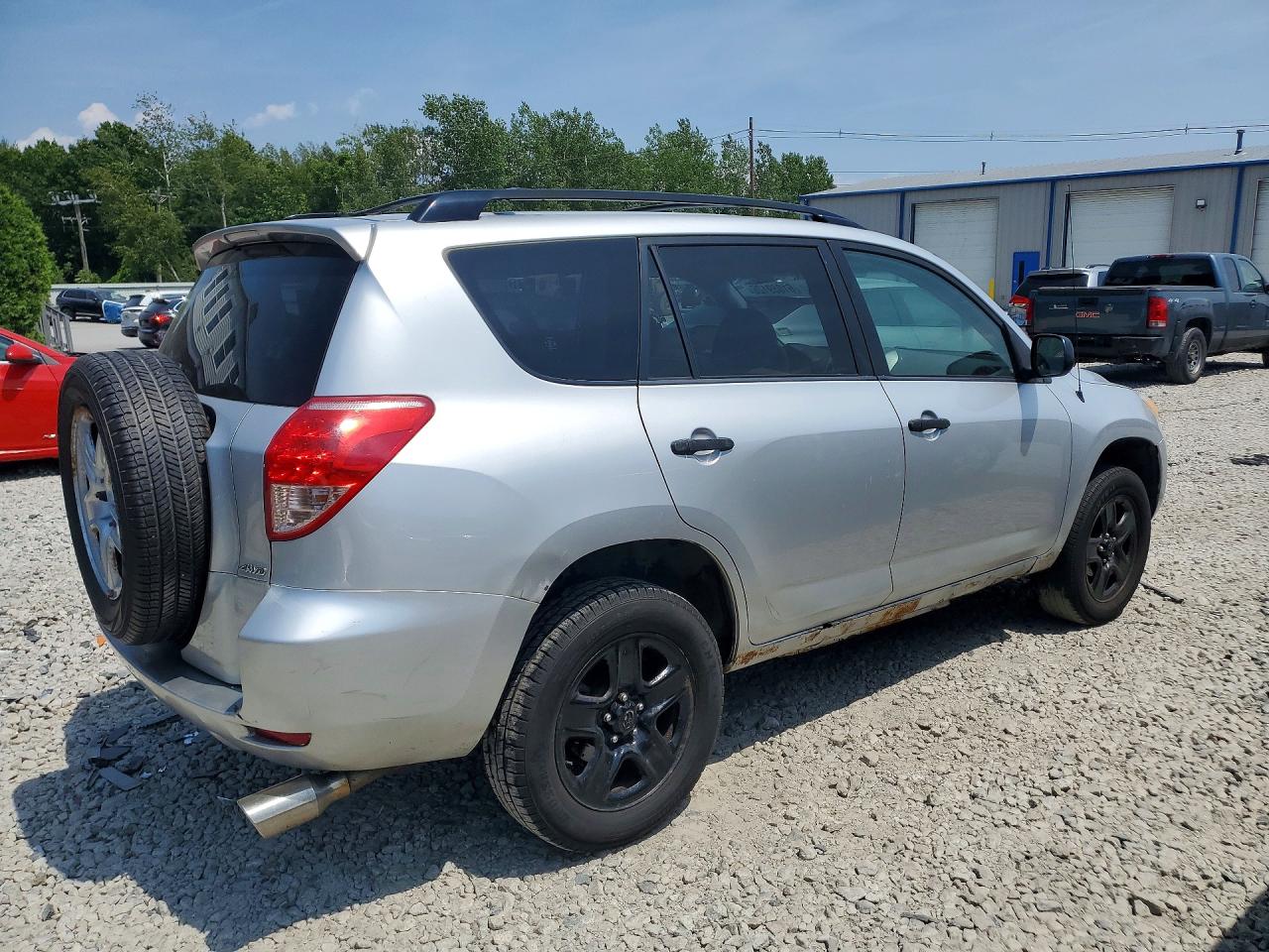 2007 Toyota Rav4 Base Silver vin: JTMBD33VX76053236