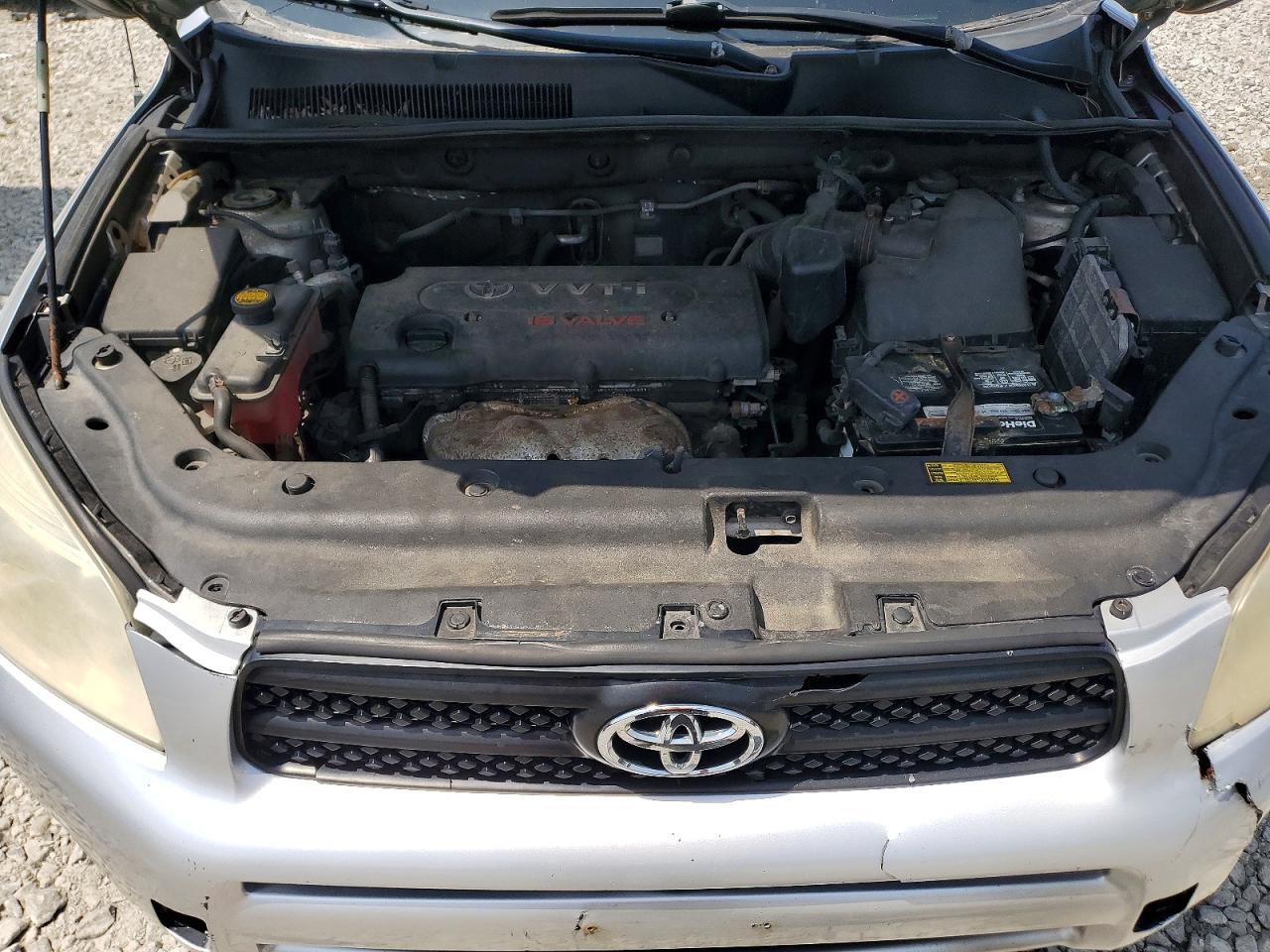 2007 Toyota Rav4 Base Silver vin: JTMBD33VX76053236