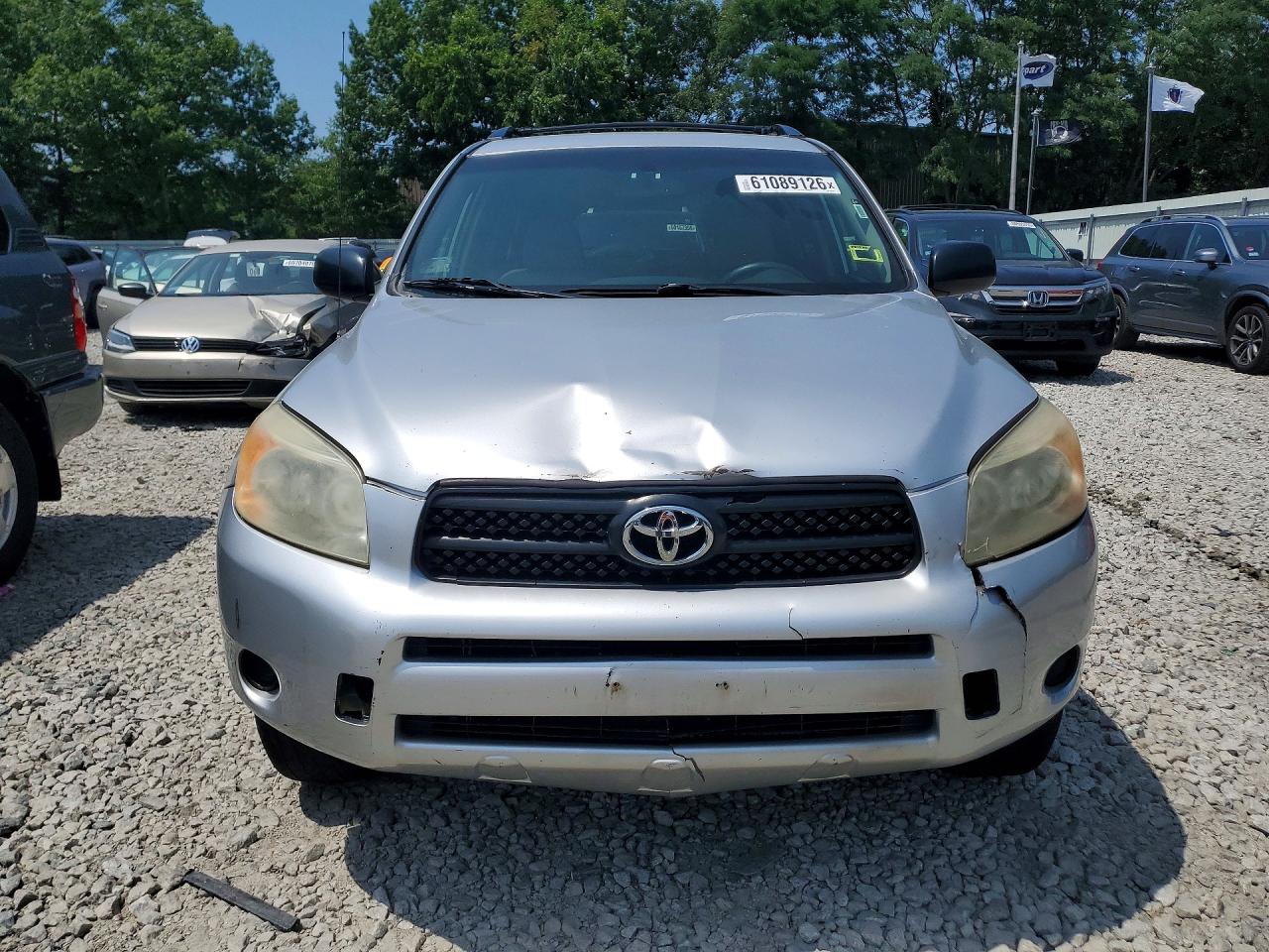 2007 Toyota Rav4 Base Silver vin: JTMBD33VX76053236