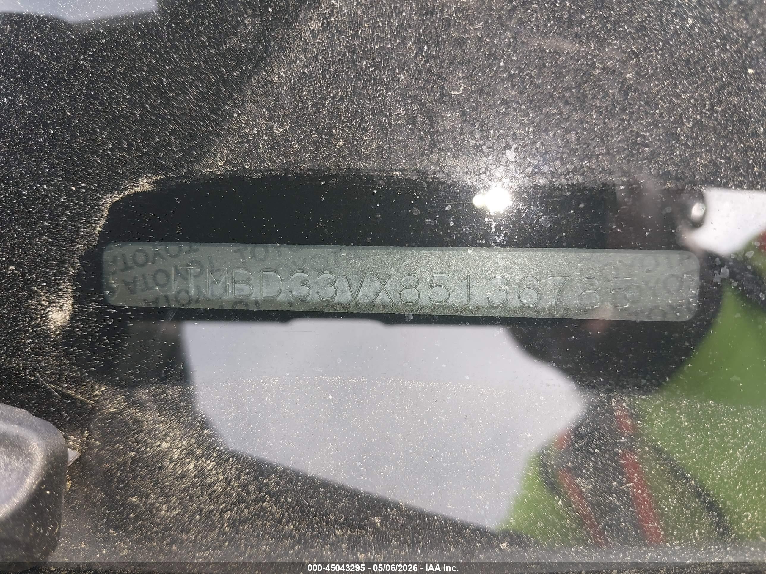 2008 Toyota Rav4   Серебряный vin: JTMBD33VX85136785