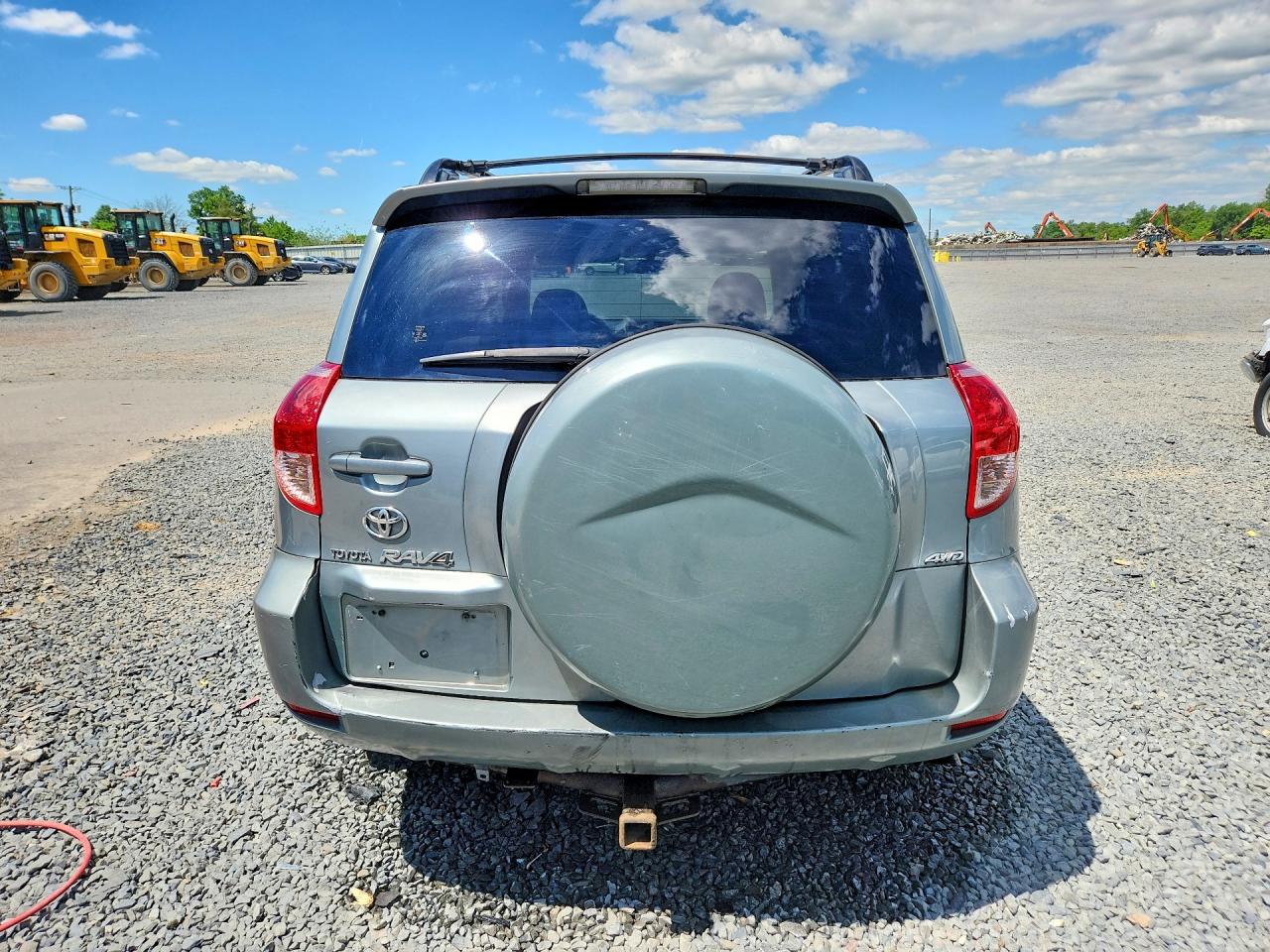 2008 Toyota Rav4 Base Green vin: JTMBD33VX85193004